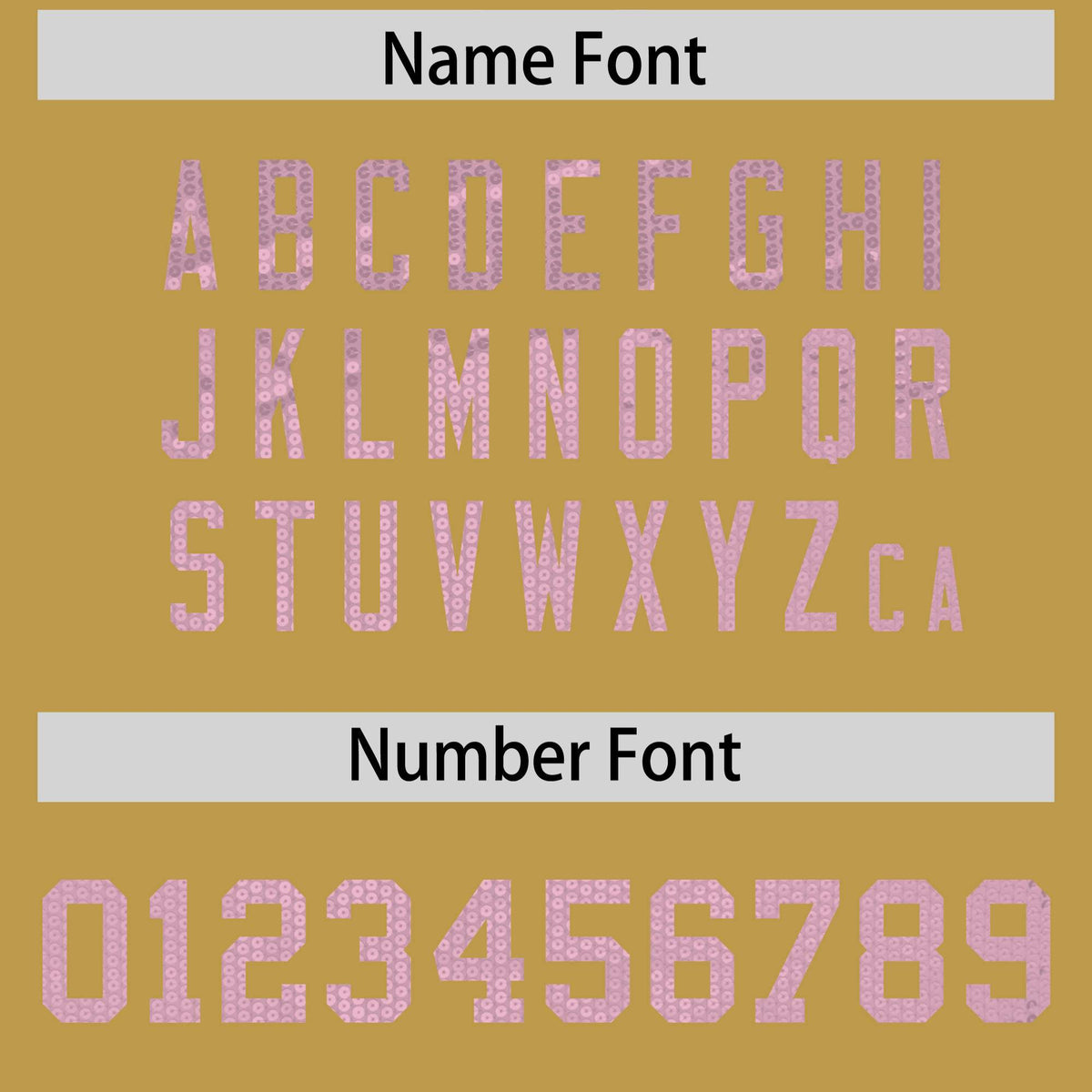 Custom Old Gold Light Pink Women Basketball Jersey Sequined Dress