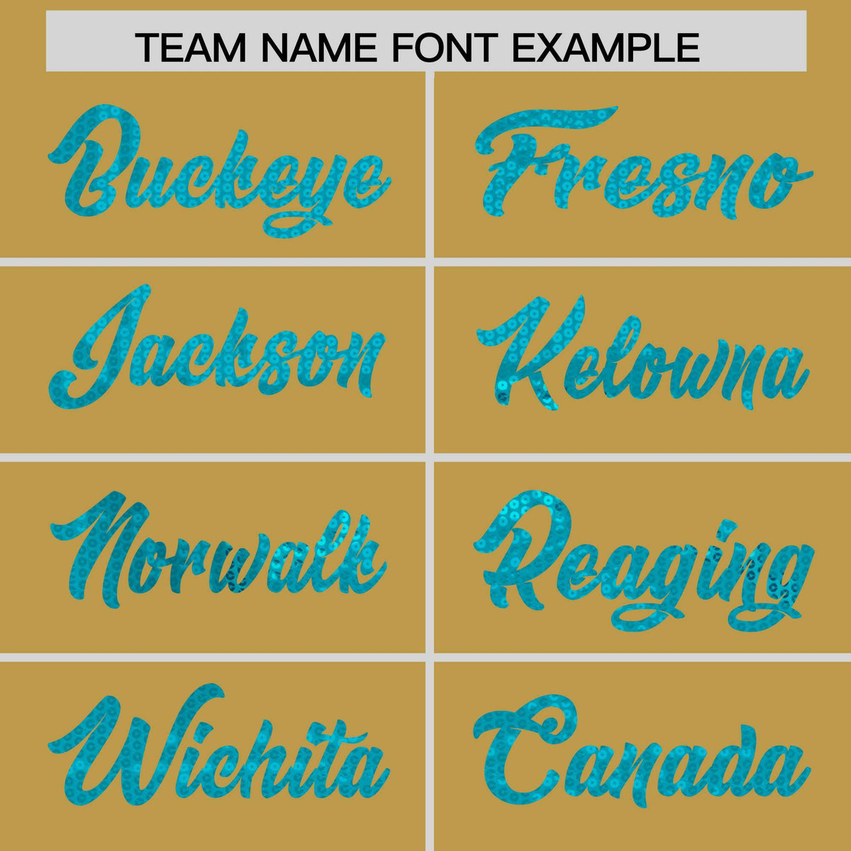 Custom Old Gold Sky Blue Women Basketball Jersey Sequined Dress