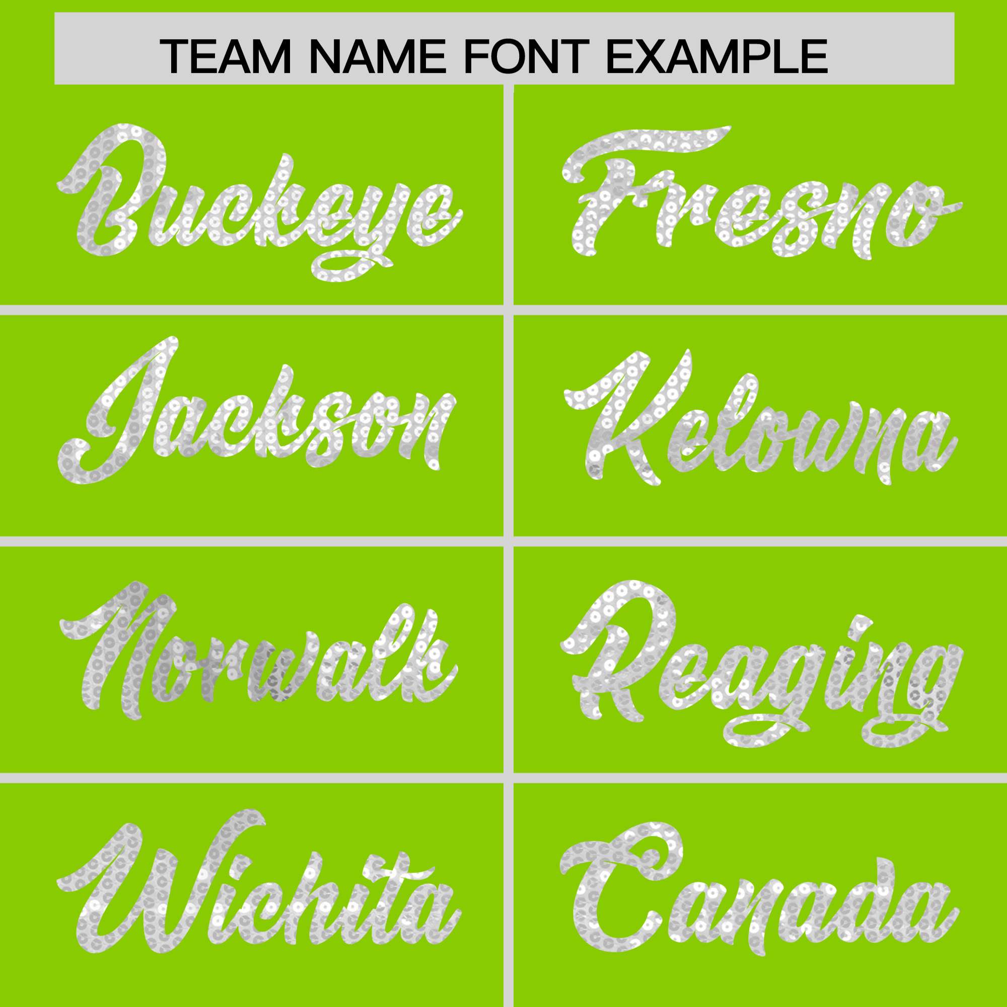 Custom Neon Green White Women Basketball Jersey Sequined Dress