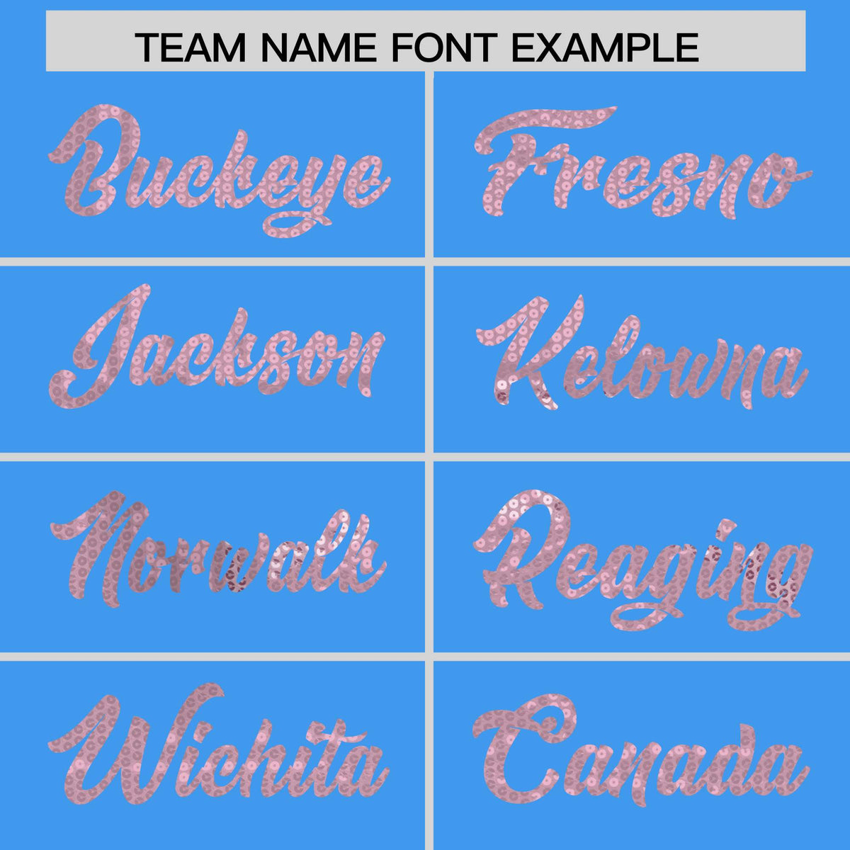 Custom Powder Blue Light Pink Women Basketball Jersey Sequined Dress