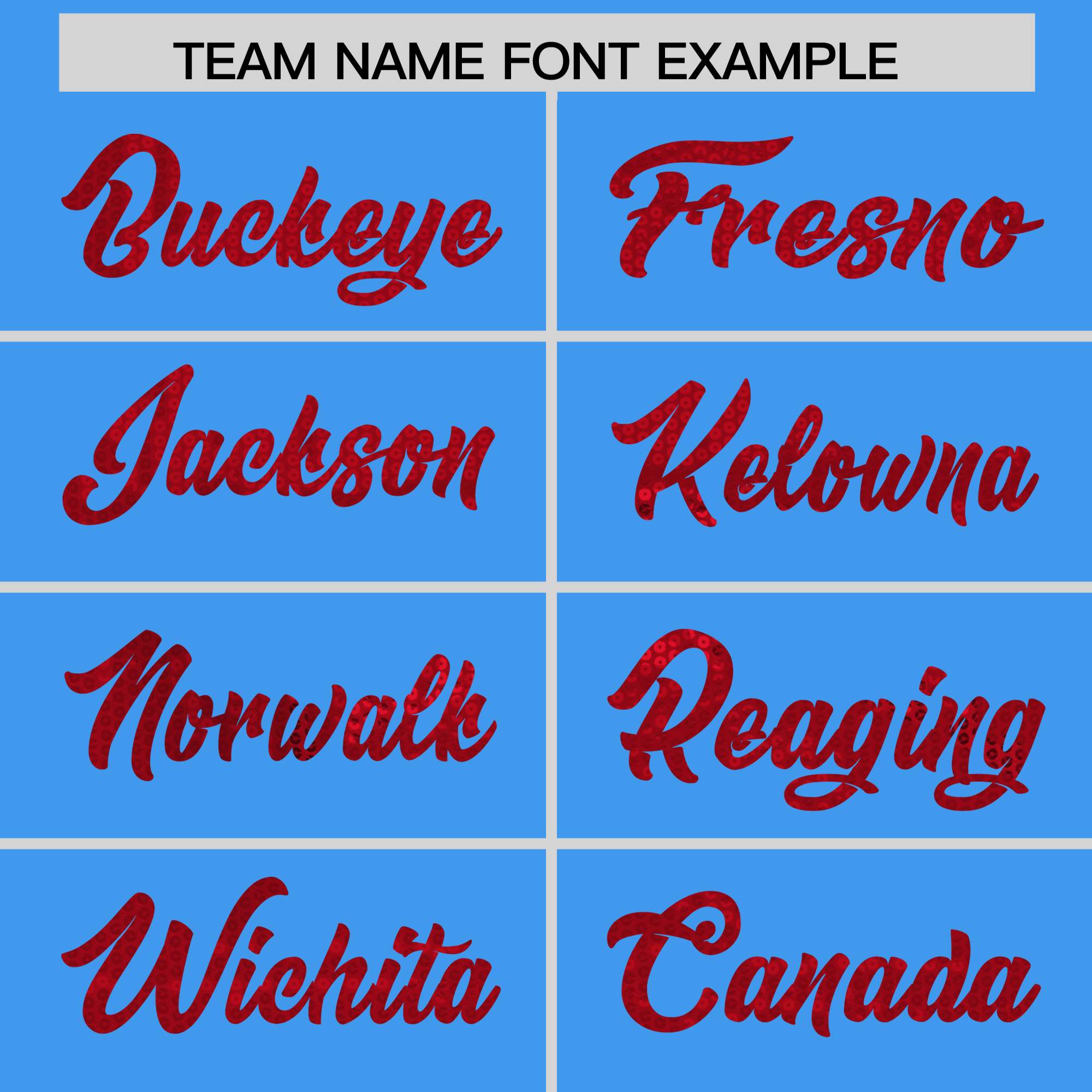 Custom Powder Blue Red Women Basketball Jersey Sequined Dress