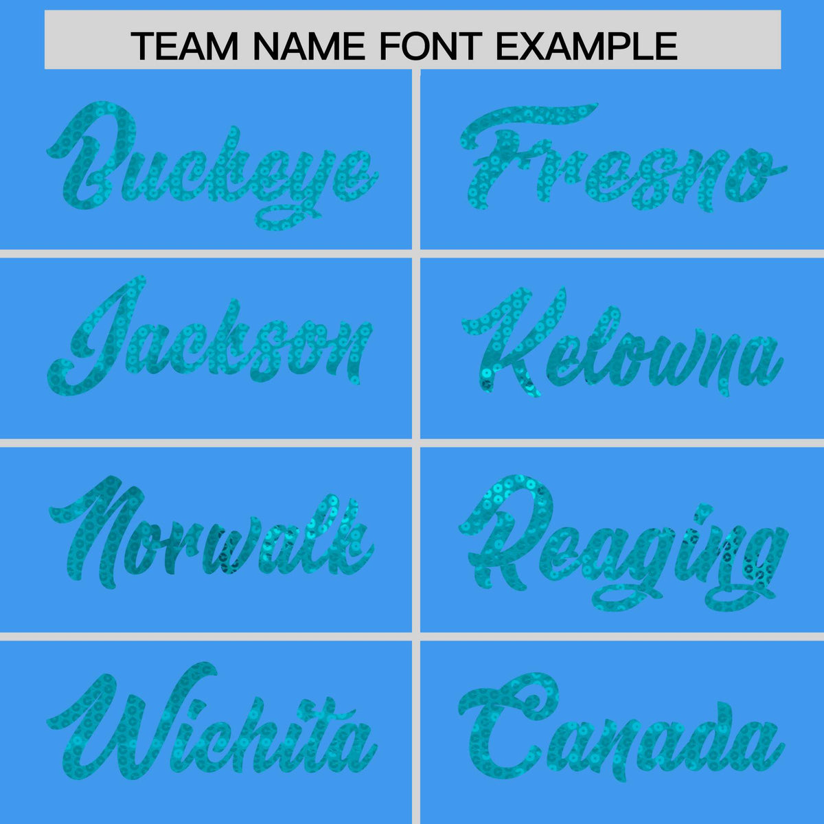 Custom Powder Blue Sky Blue Women Basketball Jersey Sequined Dress