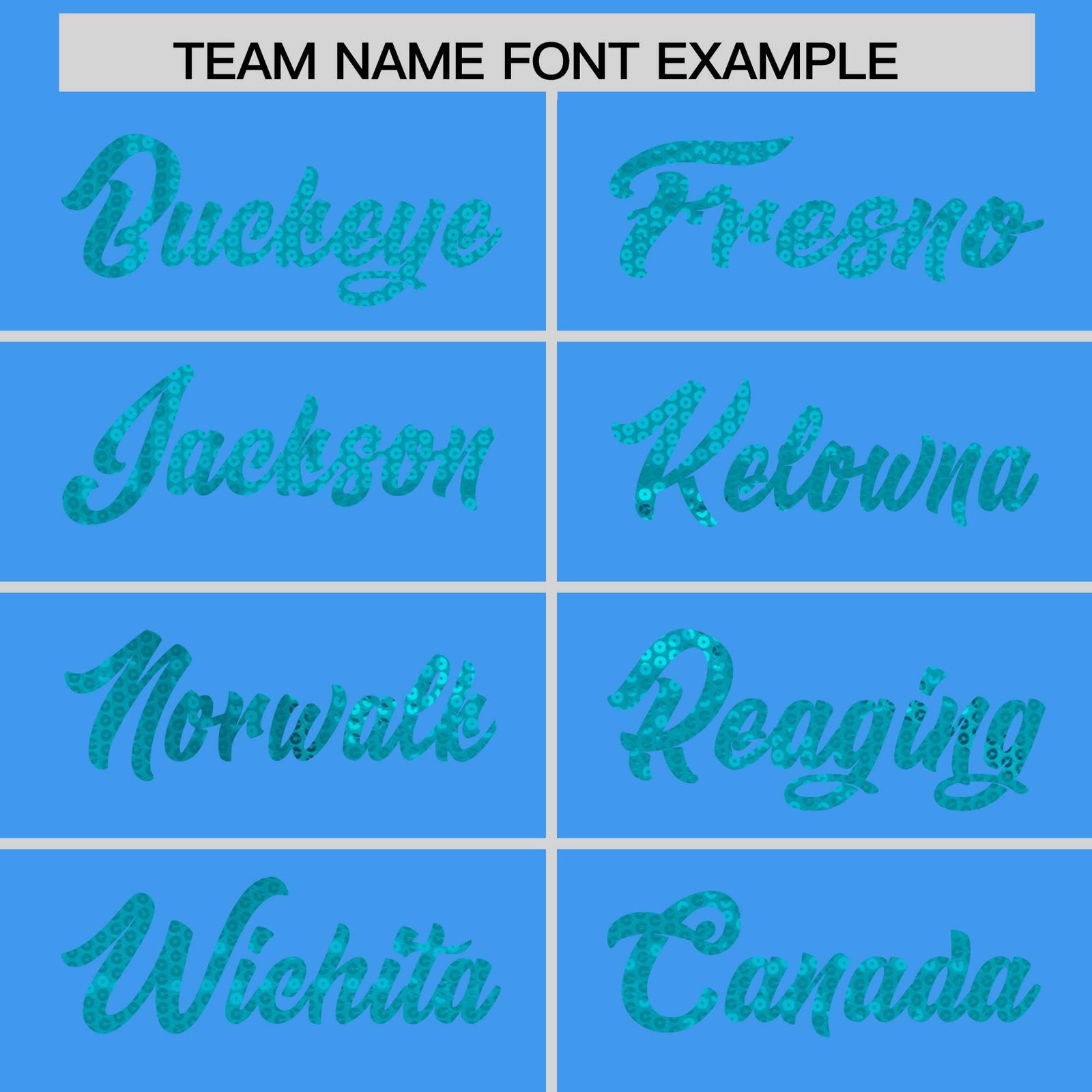 Custom Powder Blue Sky Blue Women Basketball Jersey Sequined Dress