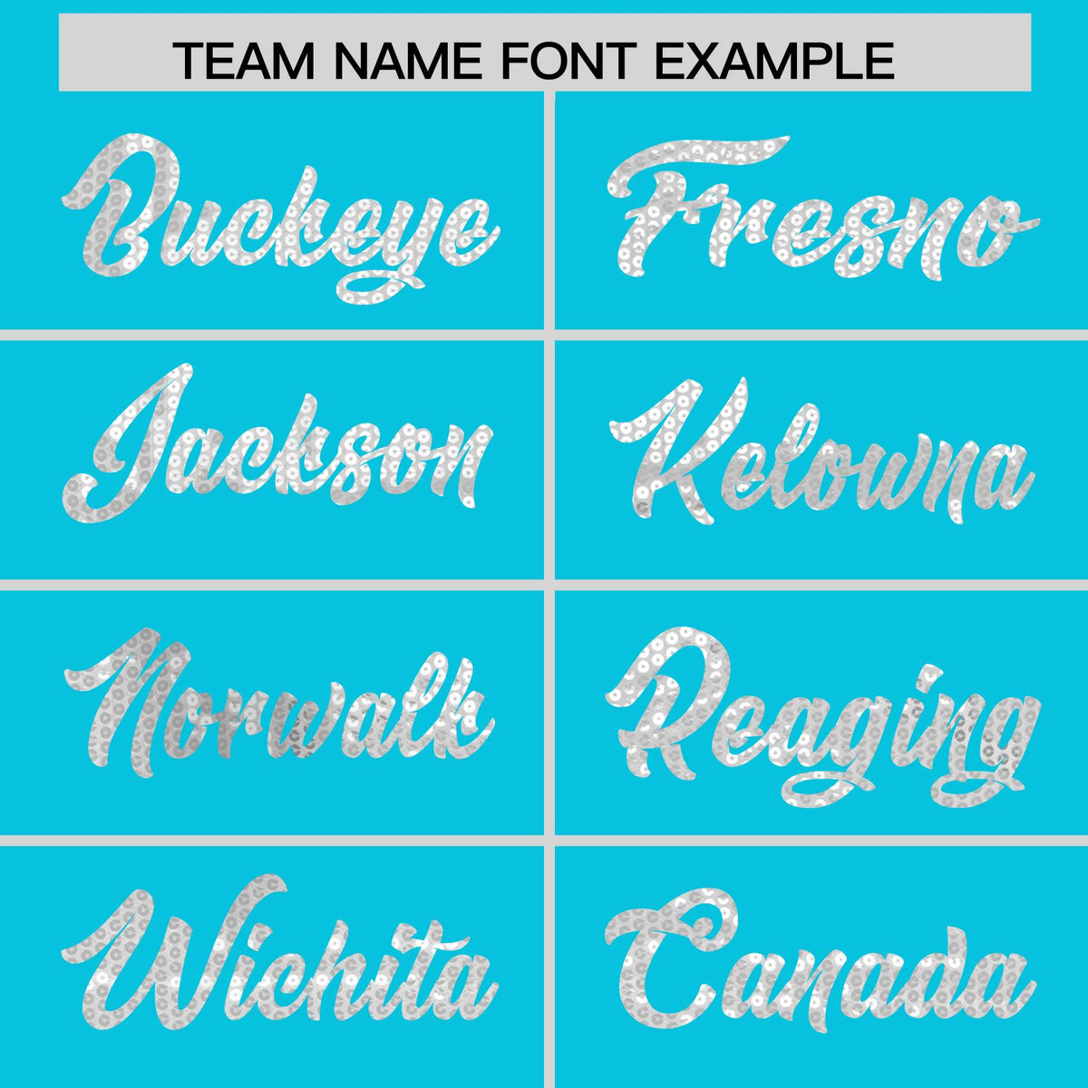 Custom Sky Blue White Women Basketball Jersey Sequined Dress