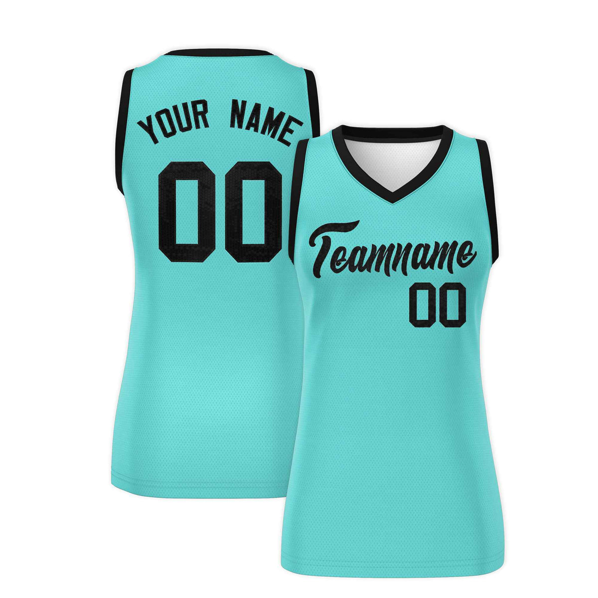 Custom Bright Green Black Women Basketball Jersey Sequined Dress