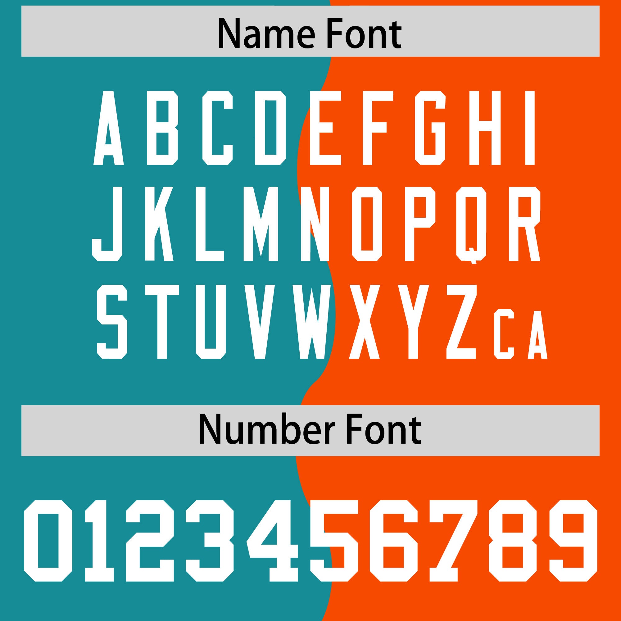 Custom Orange Aqua Split Fashion Mesh Authentic Football Jersey