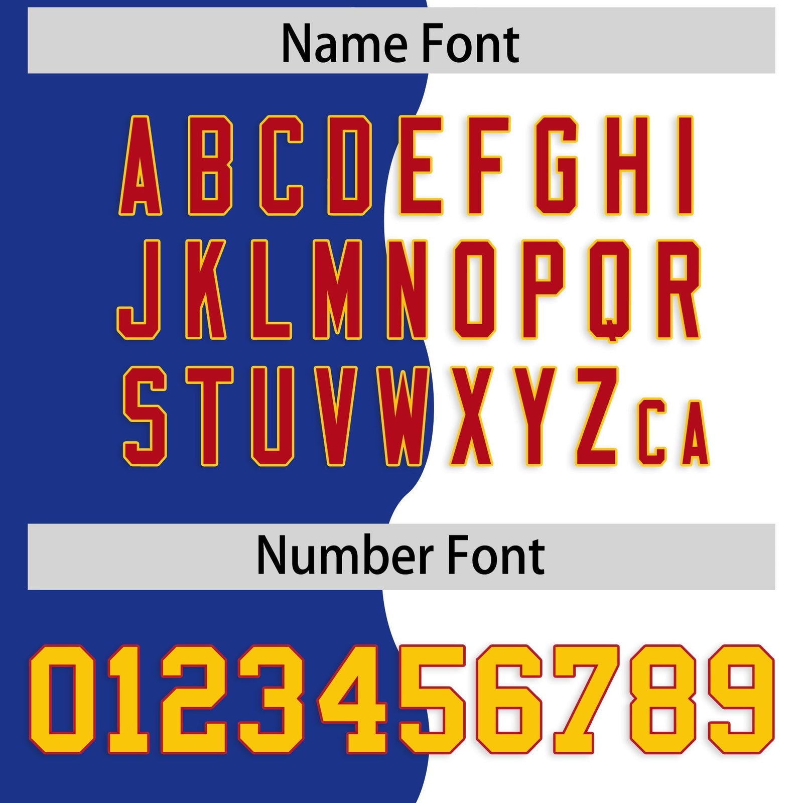 Custom White Royal Split Fashion Mesh Authentic Football Jersey