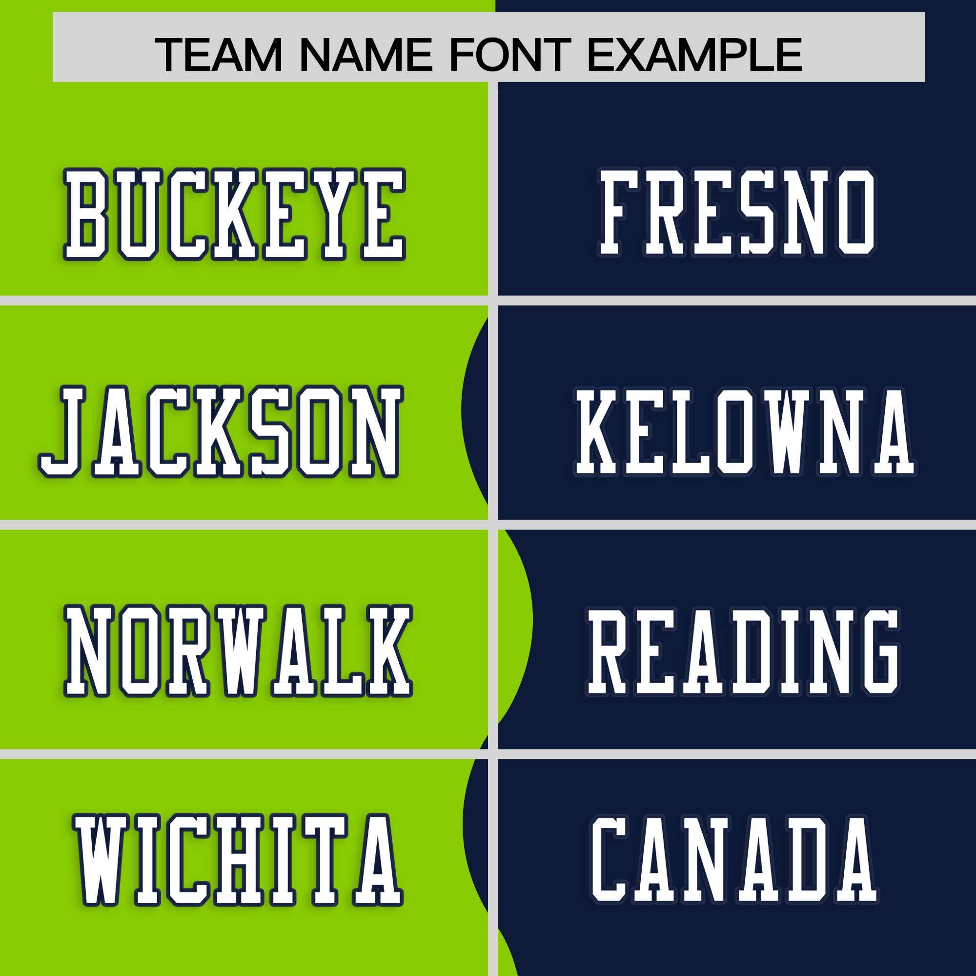 Custom Navy Neon Green Split Fashion Mesh Authentic Football Jersey