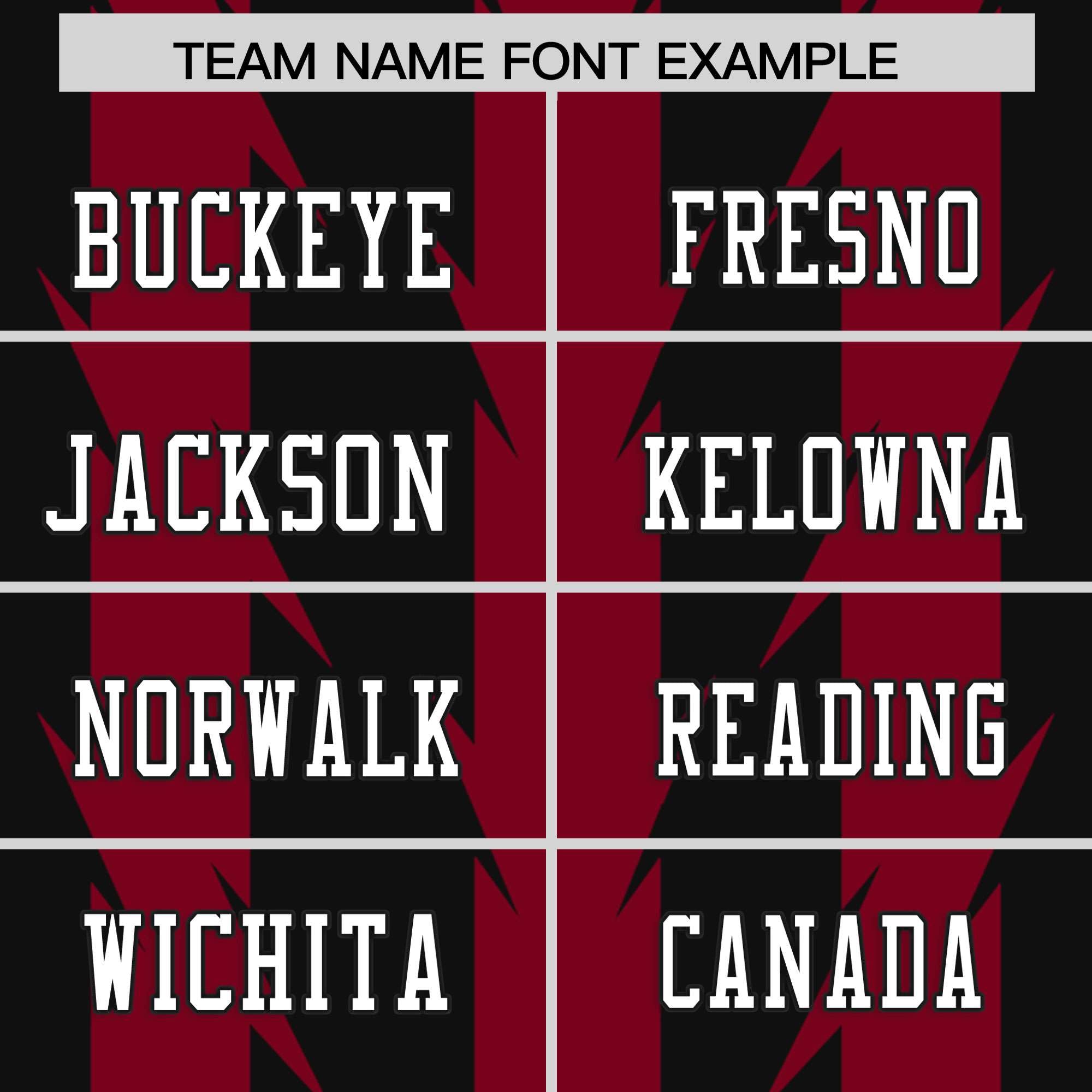 Custom Black Crimson Personalized Razr Stripe Graffiti Pattern Flag Football Jersey