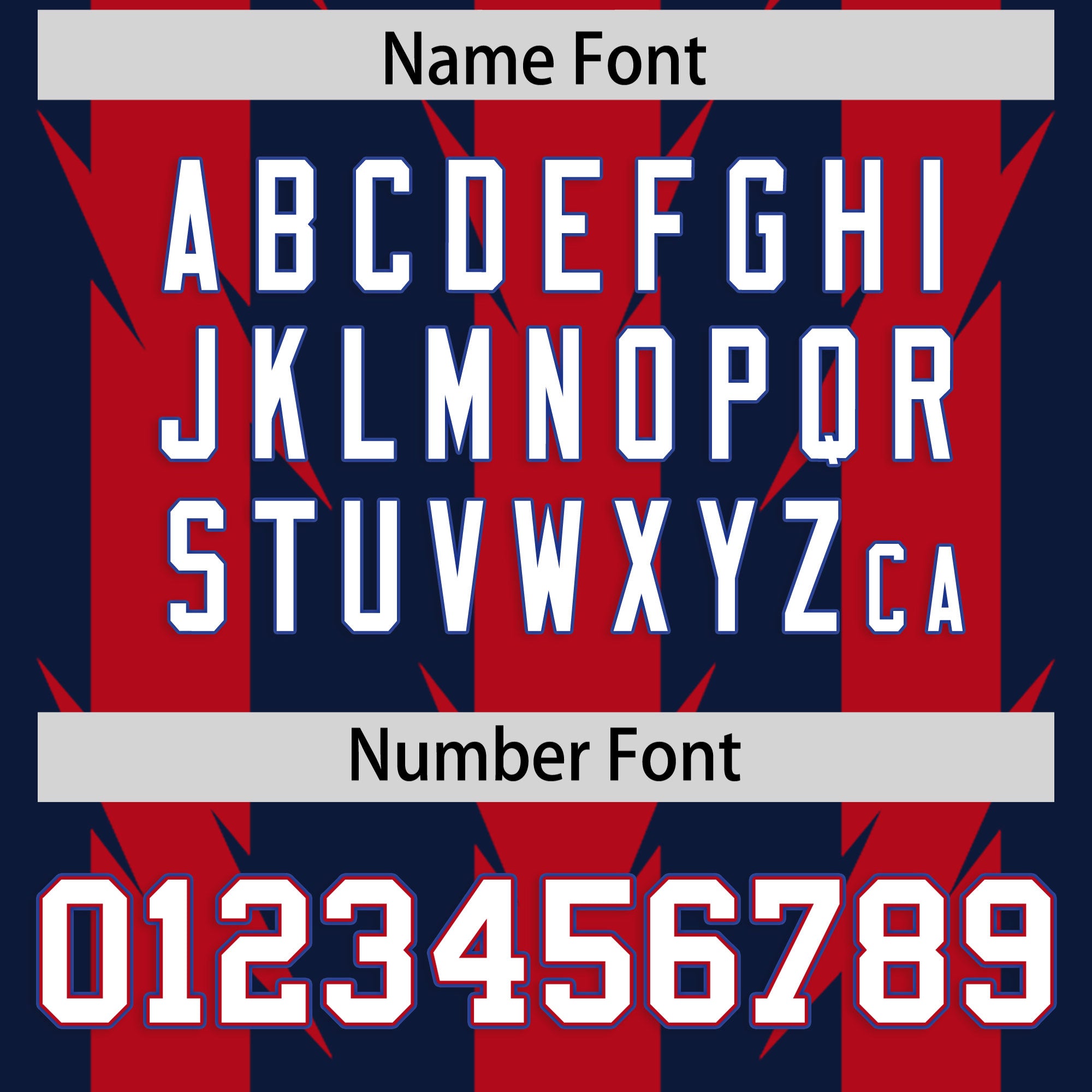 Custom Navy Red Personalized Razr Stripe Graffiti Pattern Flag Football Jersey