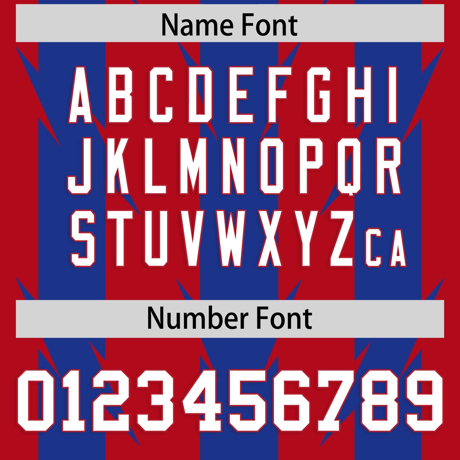 Custom Red Royal Personalized Razr Stripe Graffiti Pattern Flag Football Jersey