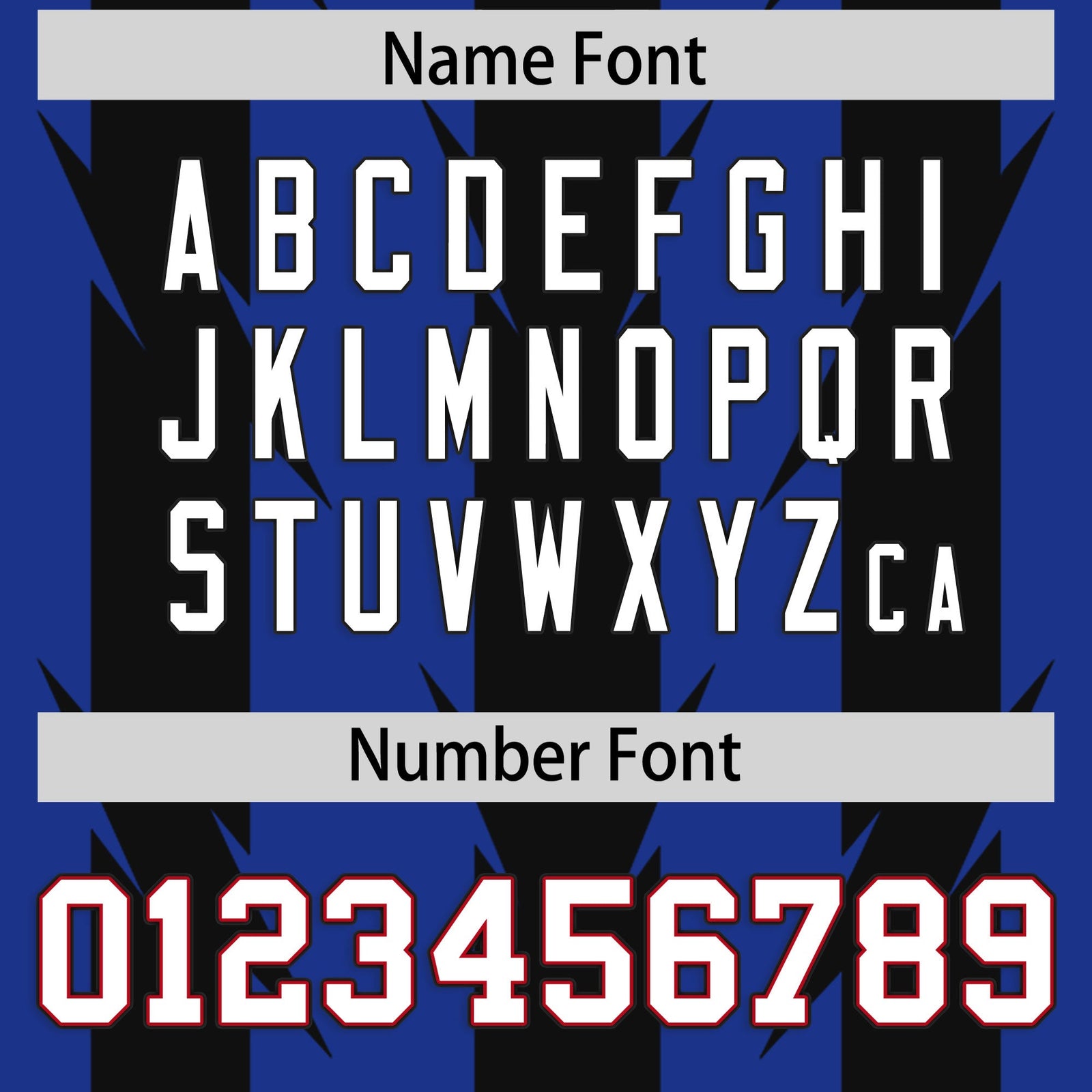 Custom Royal Black Personalized Razr Stripe Graffiti Pattern Flag Football Jersey