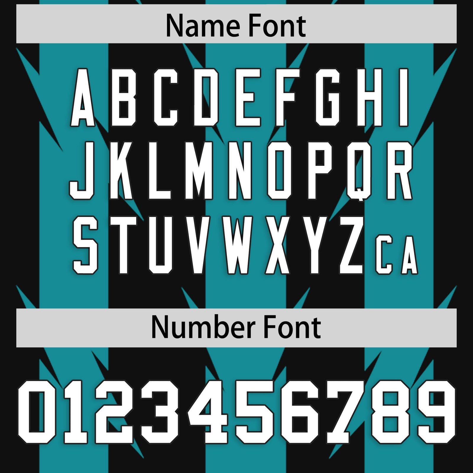 Custom Black Aqua Personalized Razr Stripe Graffiti Pattern Flag Football Jersey