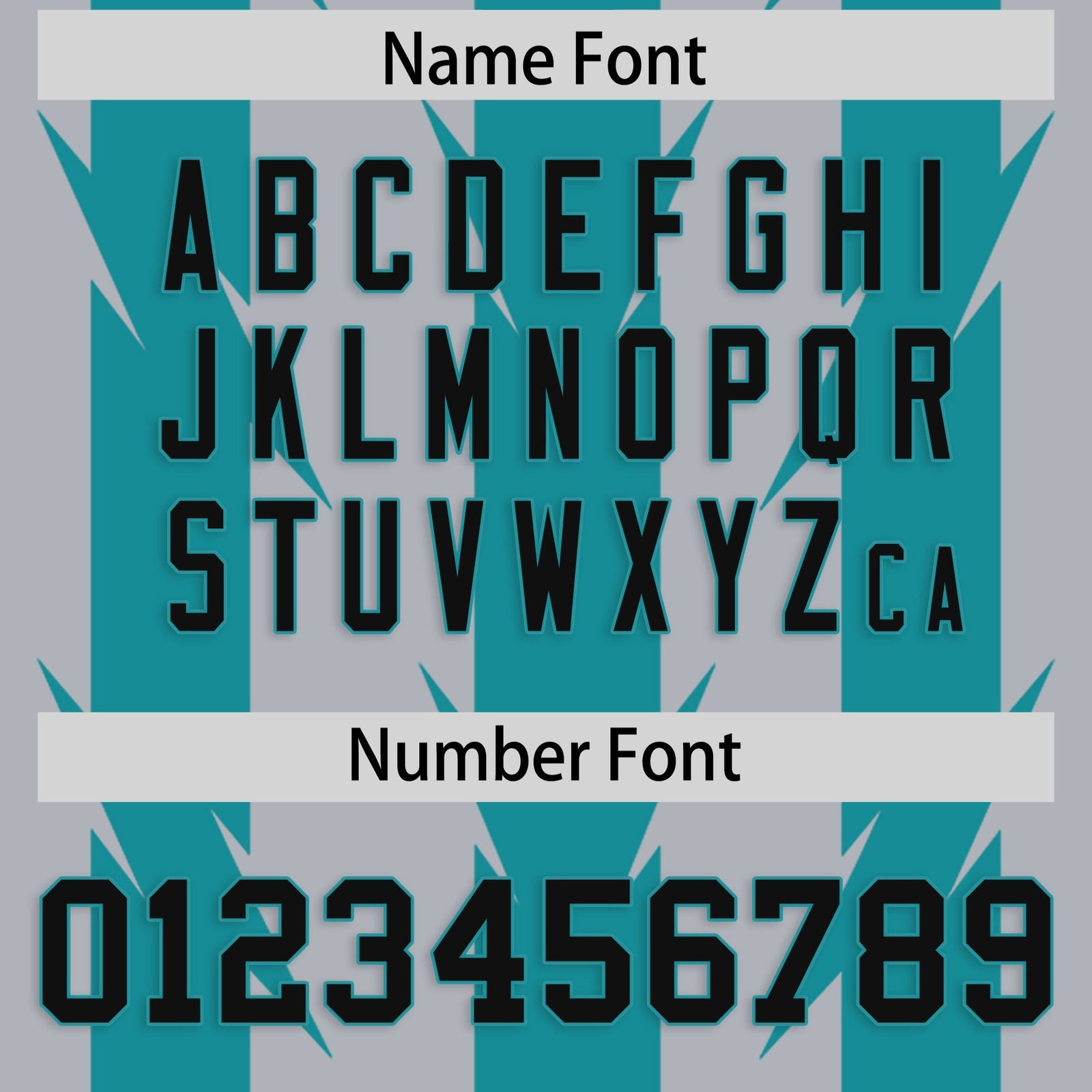 Custom Gray Aqua Personalized Razr Stripe Graffiti Pattern Flag Football Jersey