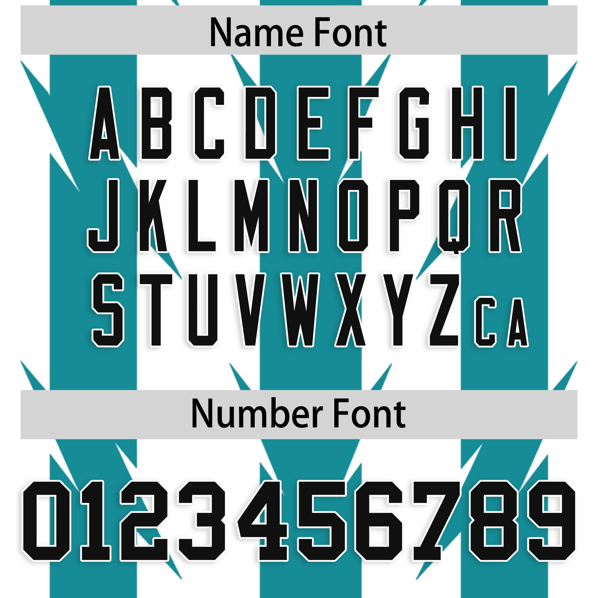 Custom White Aqua Personalized Razr Stripe Graffiti Pattern Flag Football Jersey