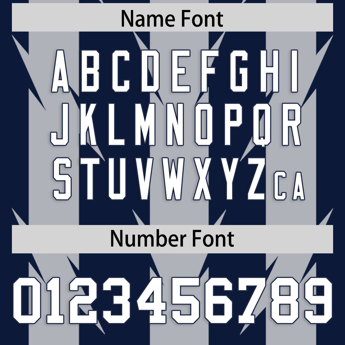 Custom Navy Gray Personalized Razr Stripe Graffiti Pattern Flag Football Jersey