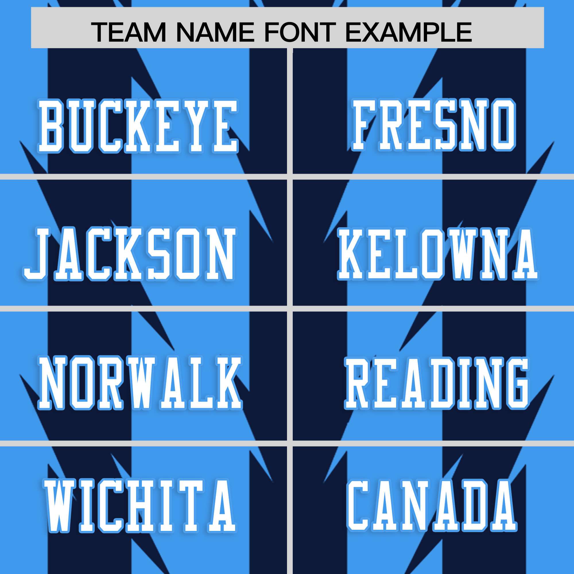 Custom Powder Blue Navy Personalized Razr Stripe Graffiti Pattern Flag Football Jersey