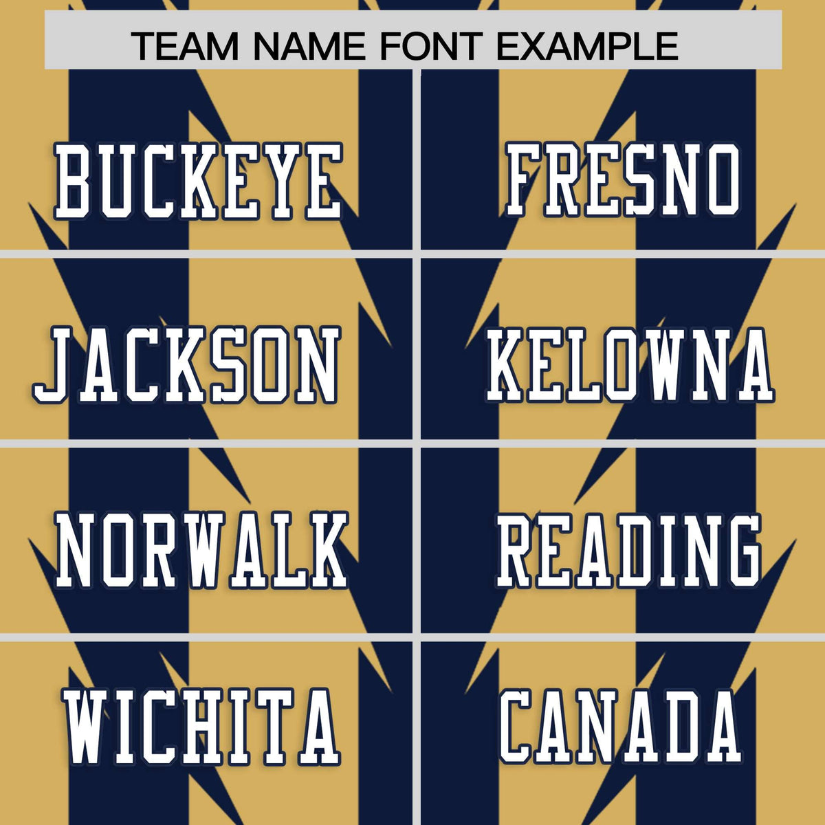 Custom Old Gold Navy Personalized Razr Stripe Graffiti Pattern Flag Football Jersey