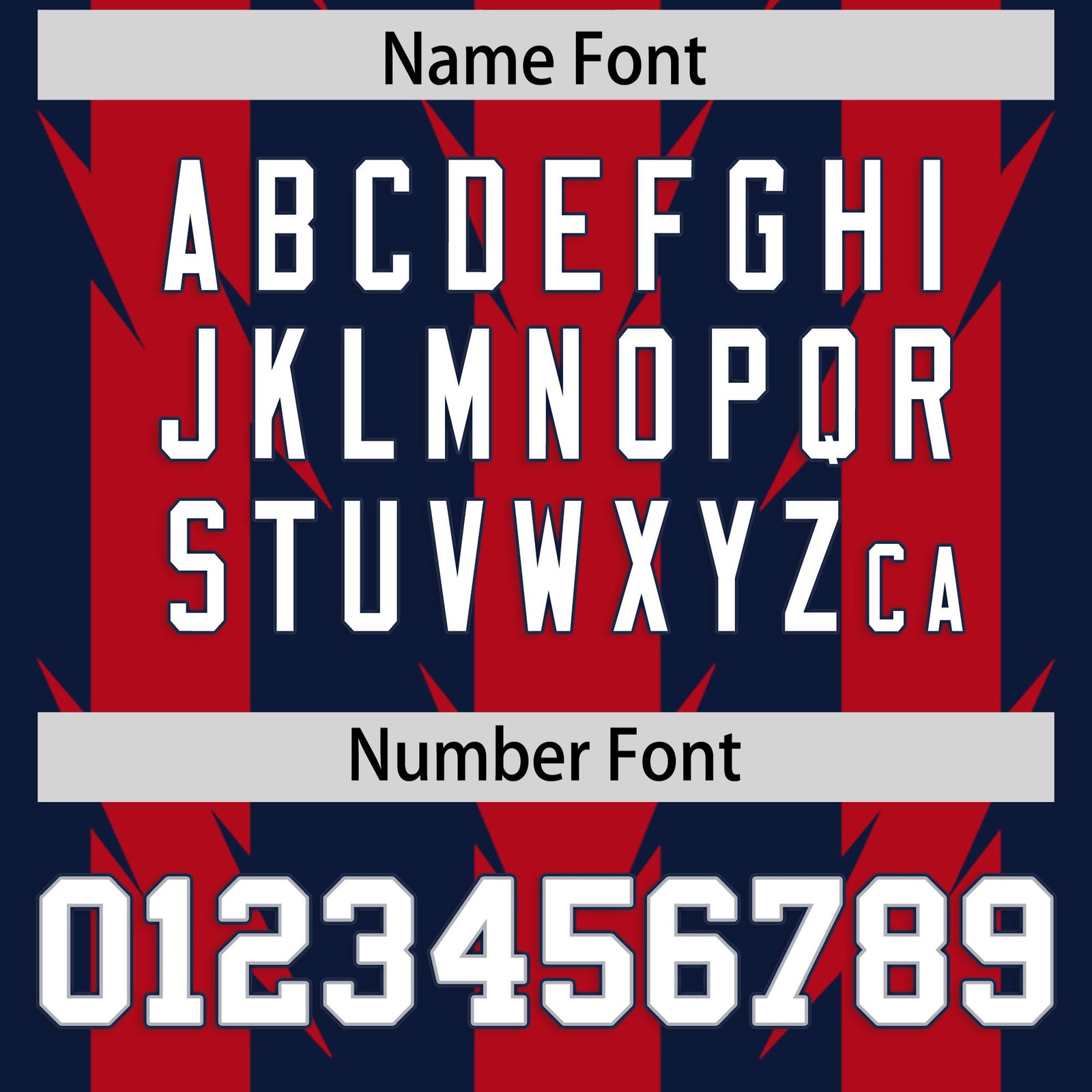 Custom Navy Red Personalized Razr Stripe Graffiti Pattern Flag Football Jersey