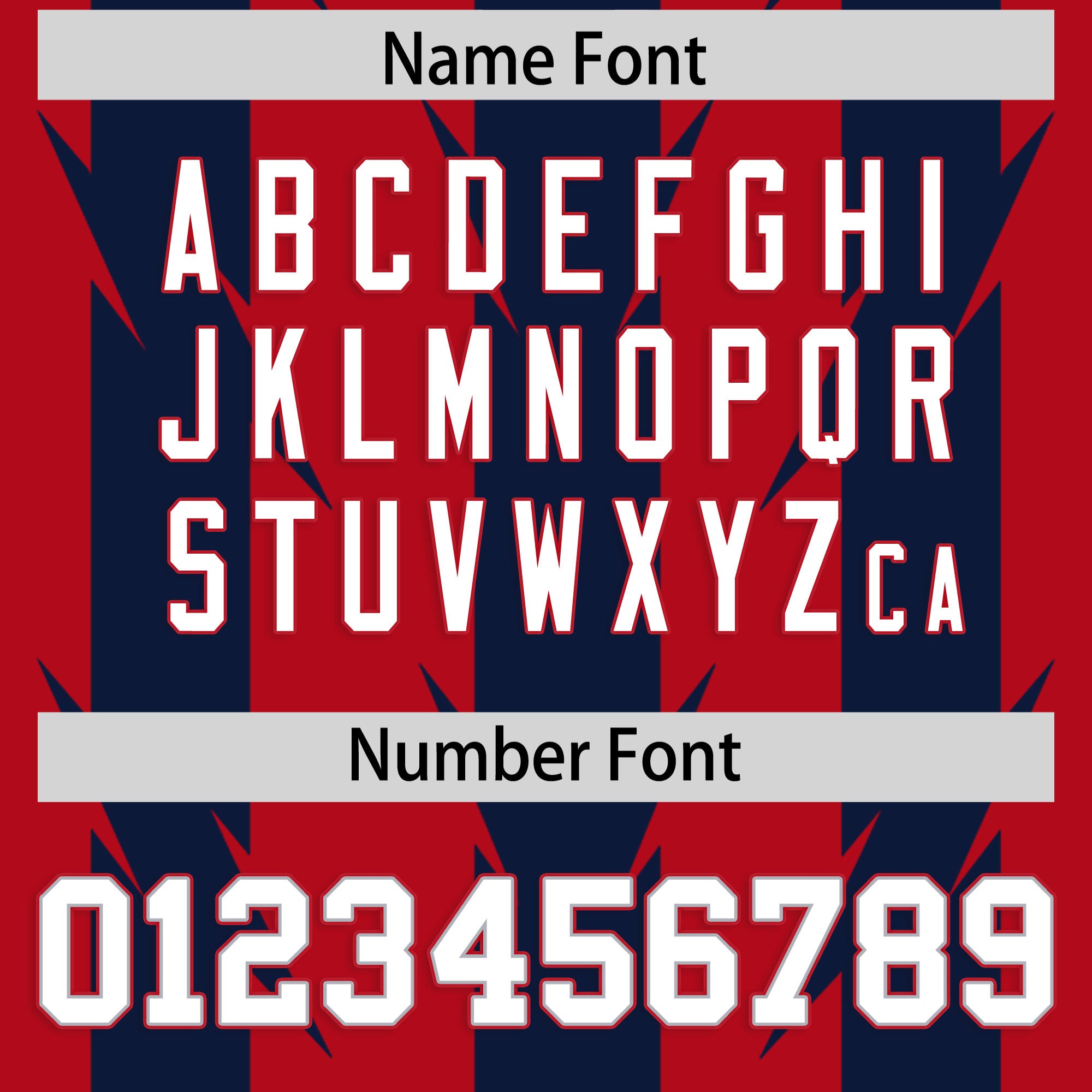 Custom Red Navy Personalized Razr Stripe Graffiti Pattern Flag Football Jersey