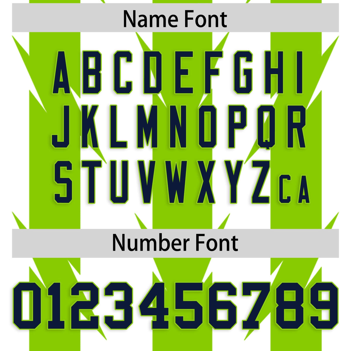 Custom White Neon Green Personalized Razr Stripe Graffiti Pattern Flag Football Jersey