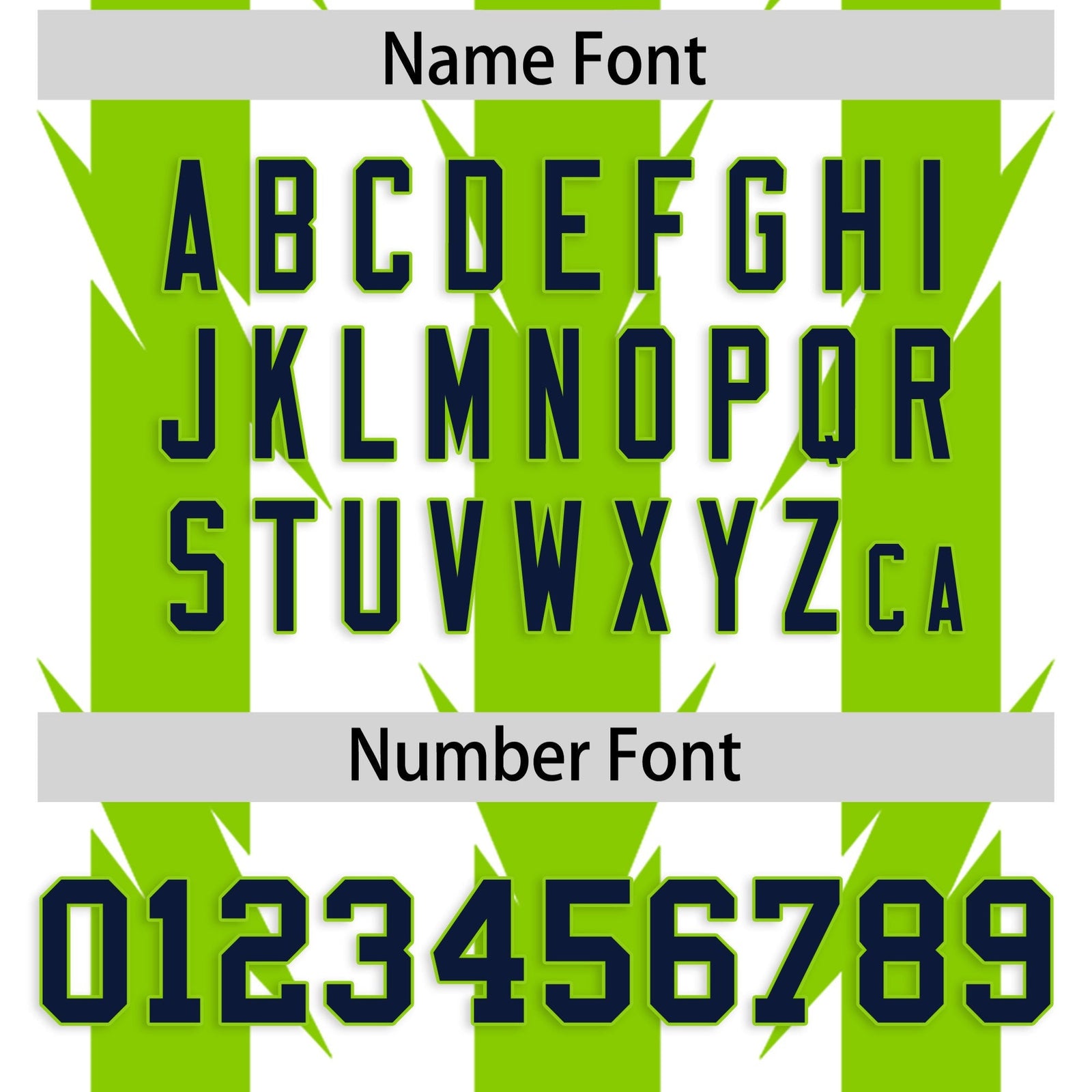 Custom White Neon Green Personalized Razr Stripe Graffiti Pattern Flag Football Jersey