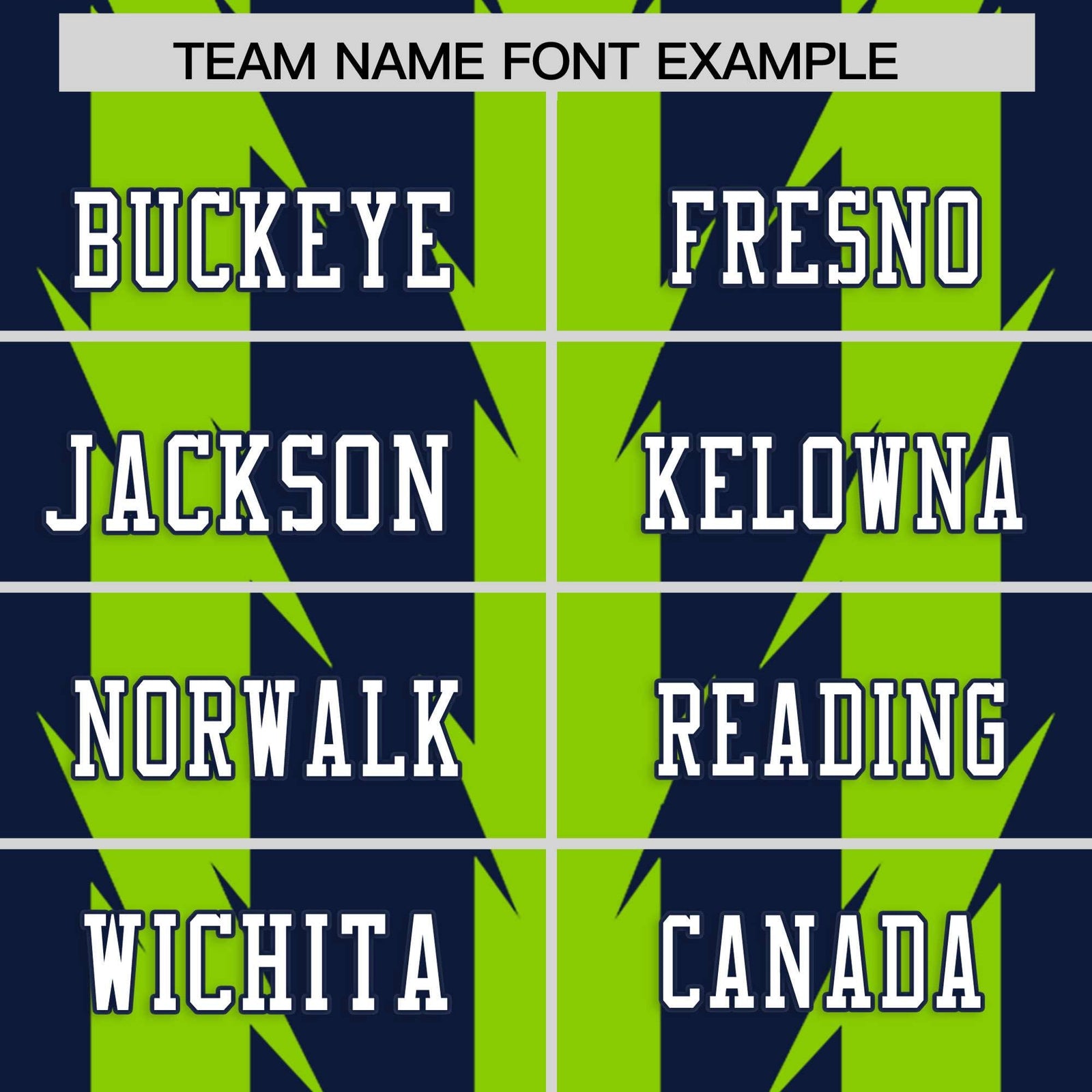 Custom Navy Neon Green Personalized Razr Stripe Graffiti Pattern Flag Football Jersey