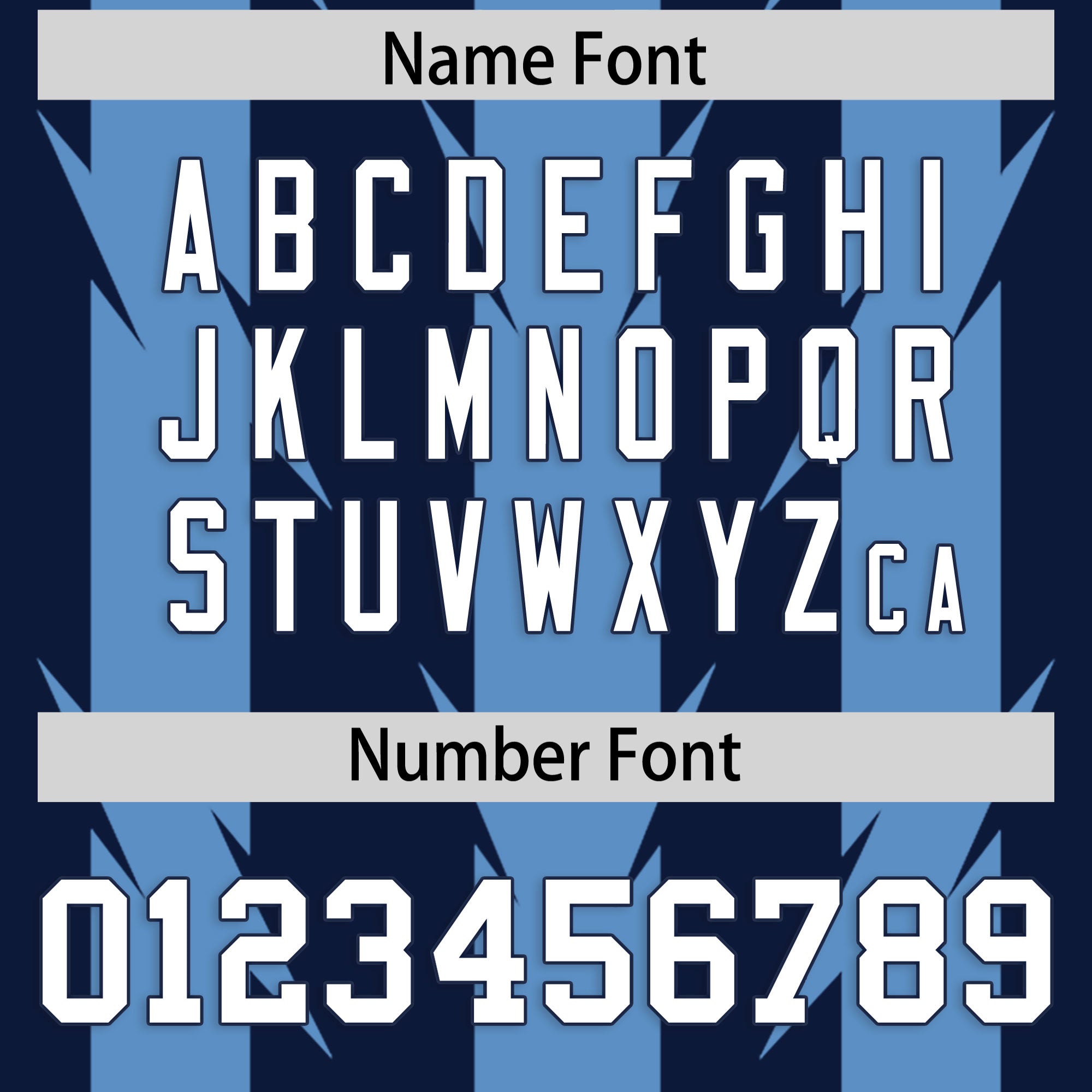 Custom Navy Light Blue Personalized Razr Stripe Graffiti Pattern Flag Football Jersey