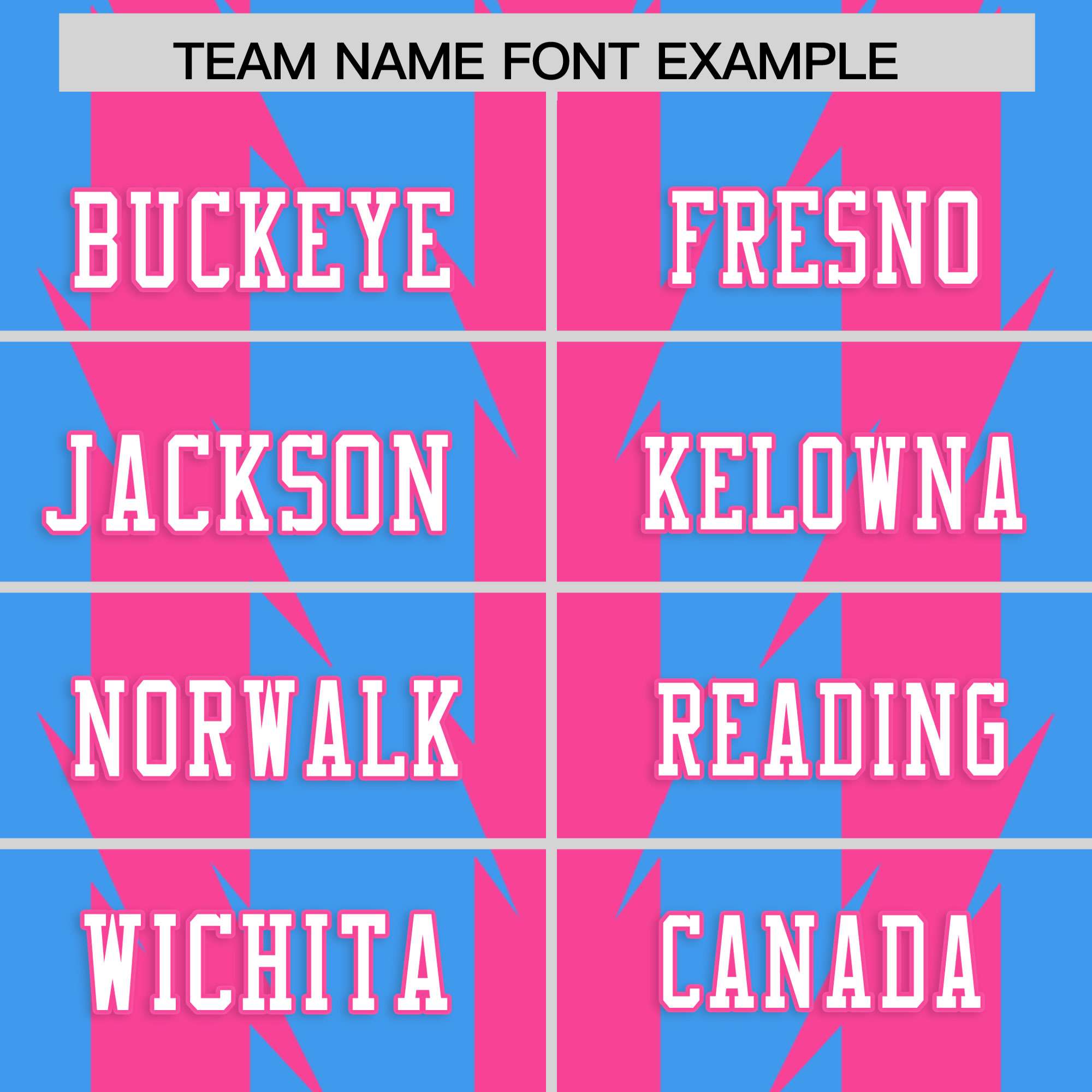 Custom Powder Blue Pink Personalized Razr Stripe Graffiti Pattern Flag Football Jersey