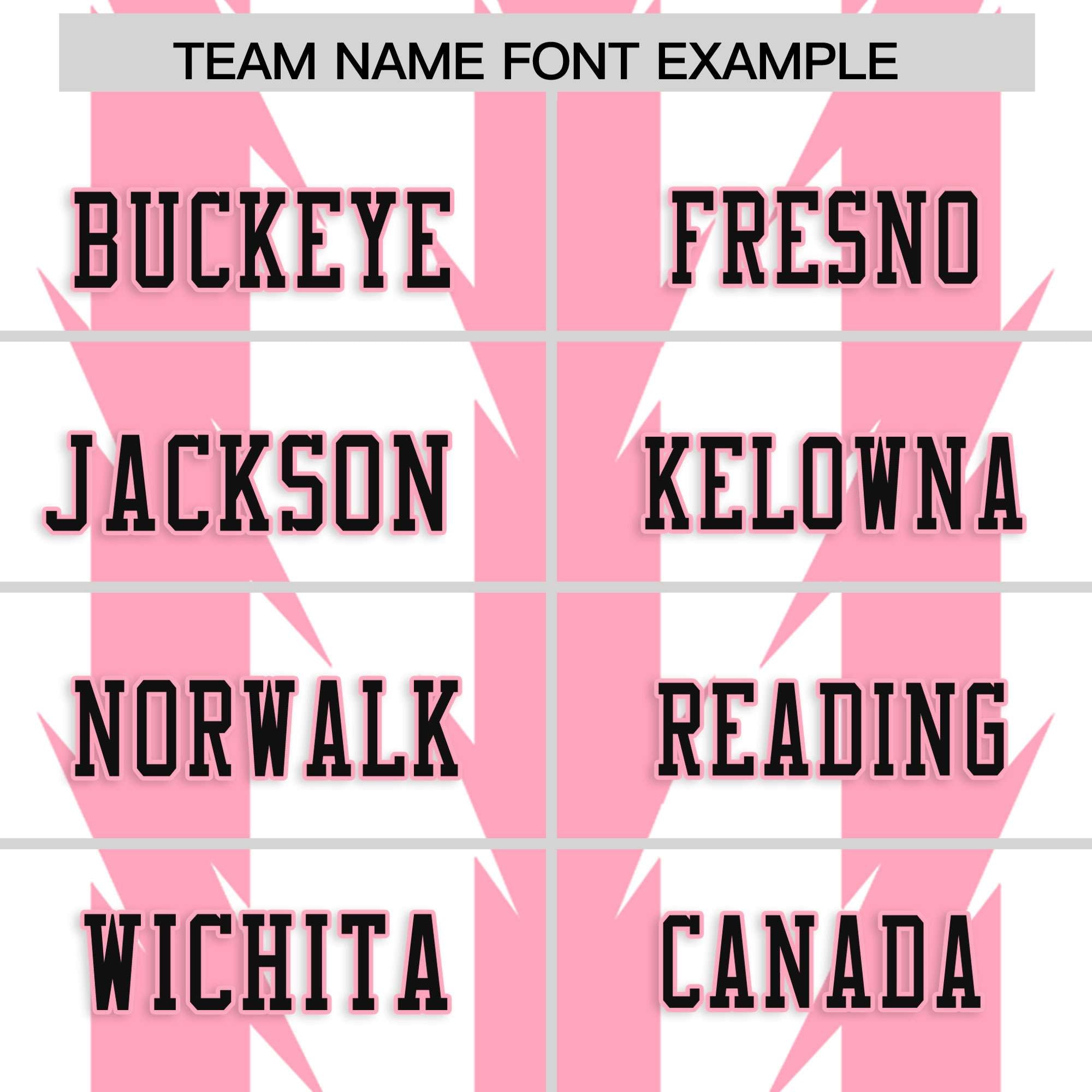 Custom White Light Pink Personalized Razr Stripe Graffiti Pattern Flag Football Jersey