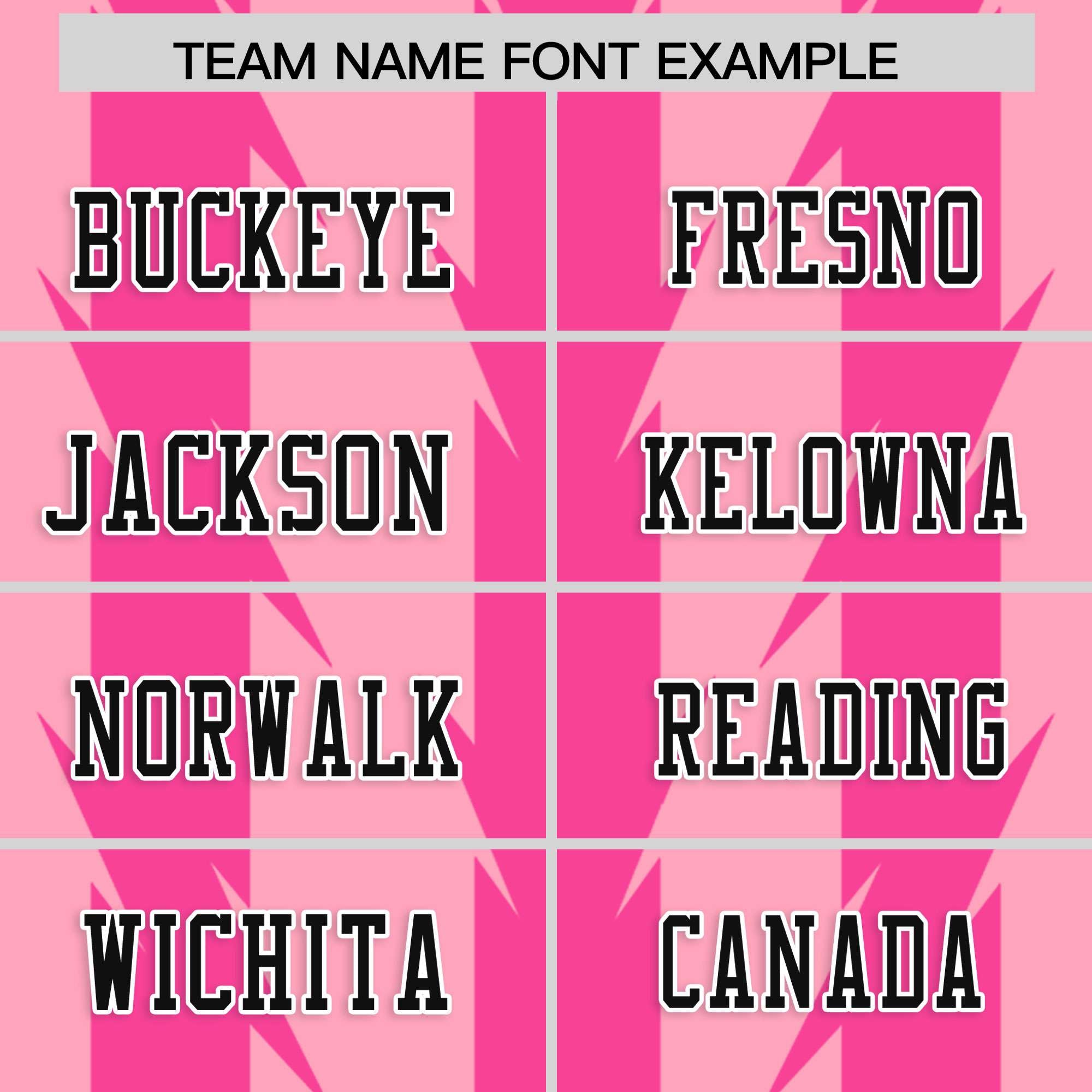Custom Light Pink Pink Personalized Razr Stripe Graffiti Pattern Flag Football Jersey