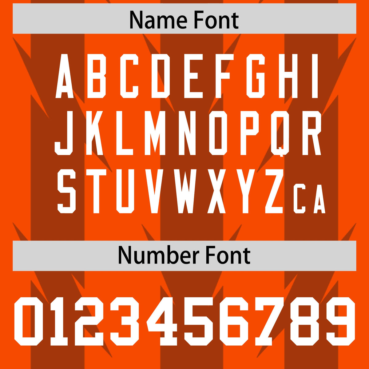 Custom Orange Texas Orange Personalized Razr Stripe Graffiti Pattern Flag Football Jersey