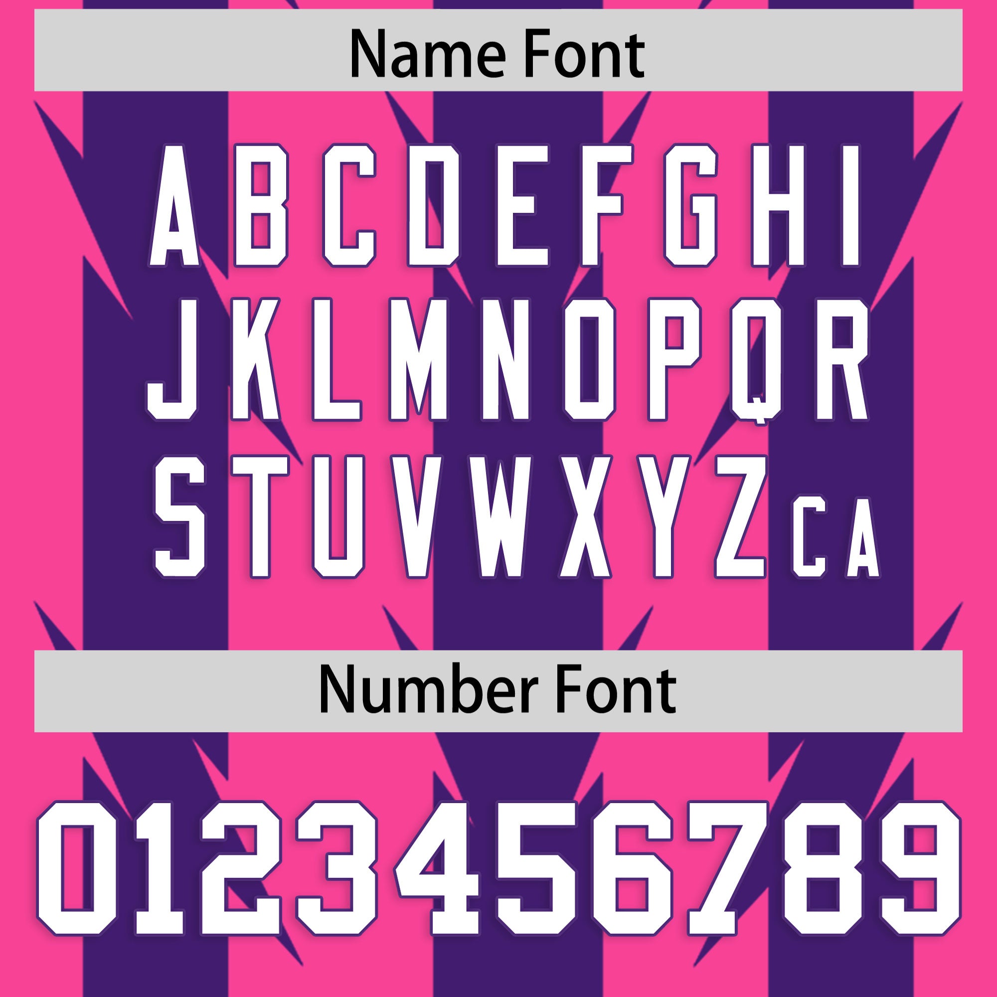 Custom Pink Purple Personalized Razr Stripe Graffiti Pattern Flag Football Jersey