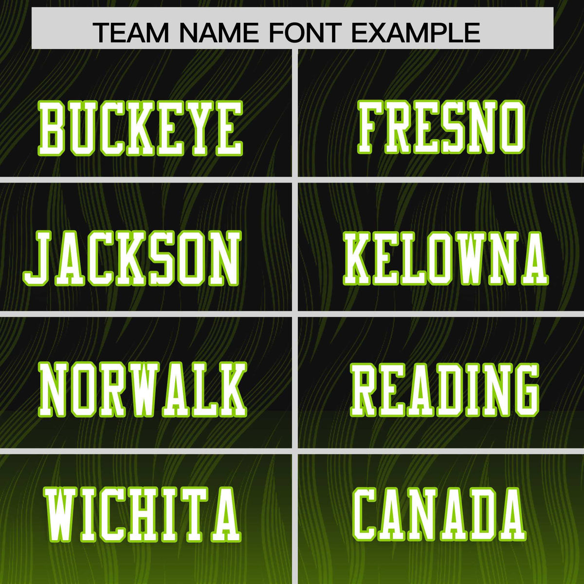 Custom Black Neon Green Gradient Fashion Outdoor Flag Football Jersey