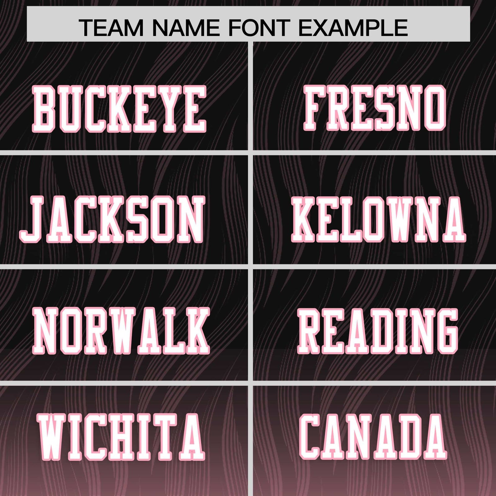 Custom Black Light Pink Gradient Fashion Outdoor Flag Football Jersey