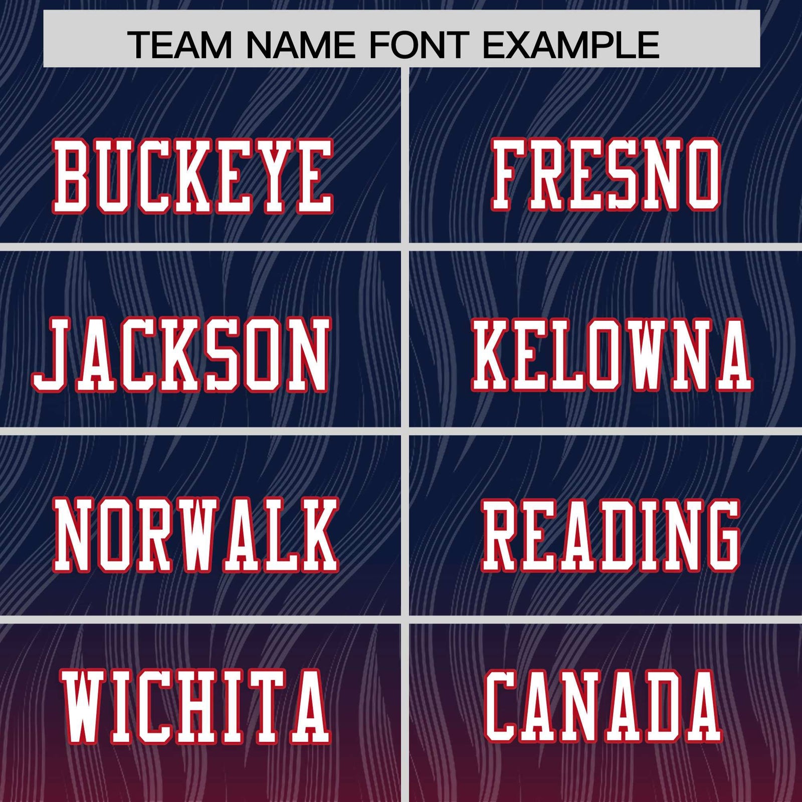 Custom Navy Red Gradient Fashion Outdoor Flag Football Jersey