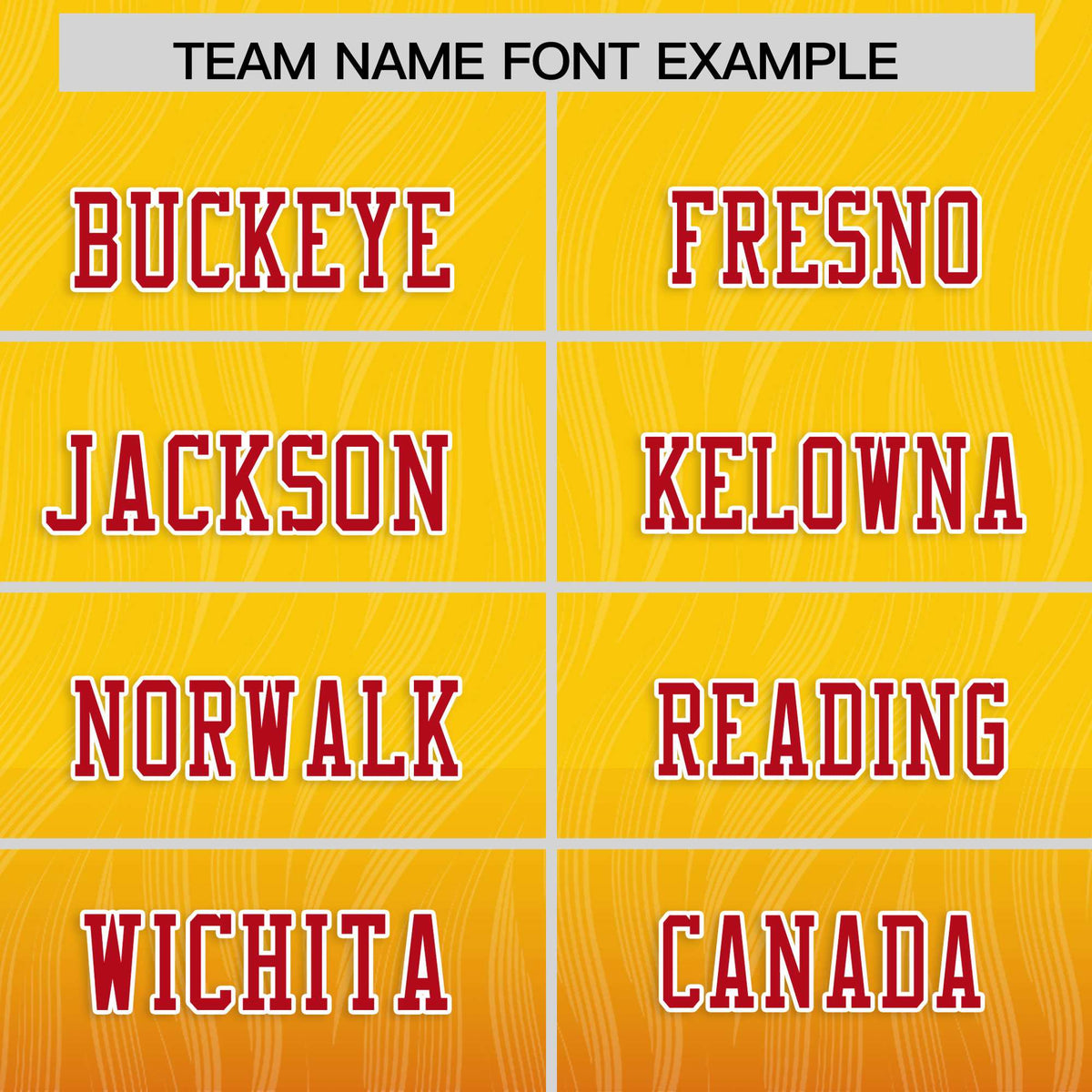 Custom Gold Red Gradient Fashion Outdoor Flag Football Jersey