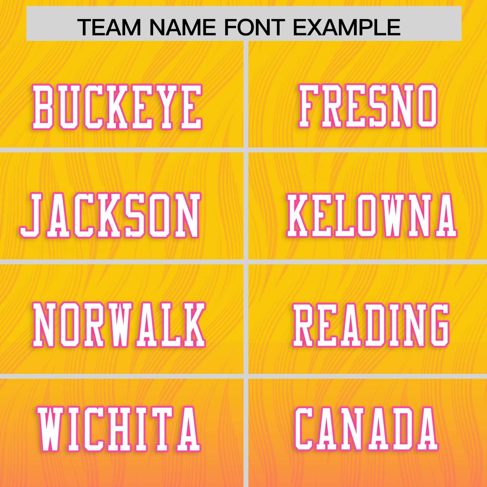 Custom Gold Pink Gradient Fashion Outdoor Flag Football Jersey