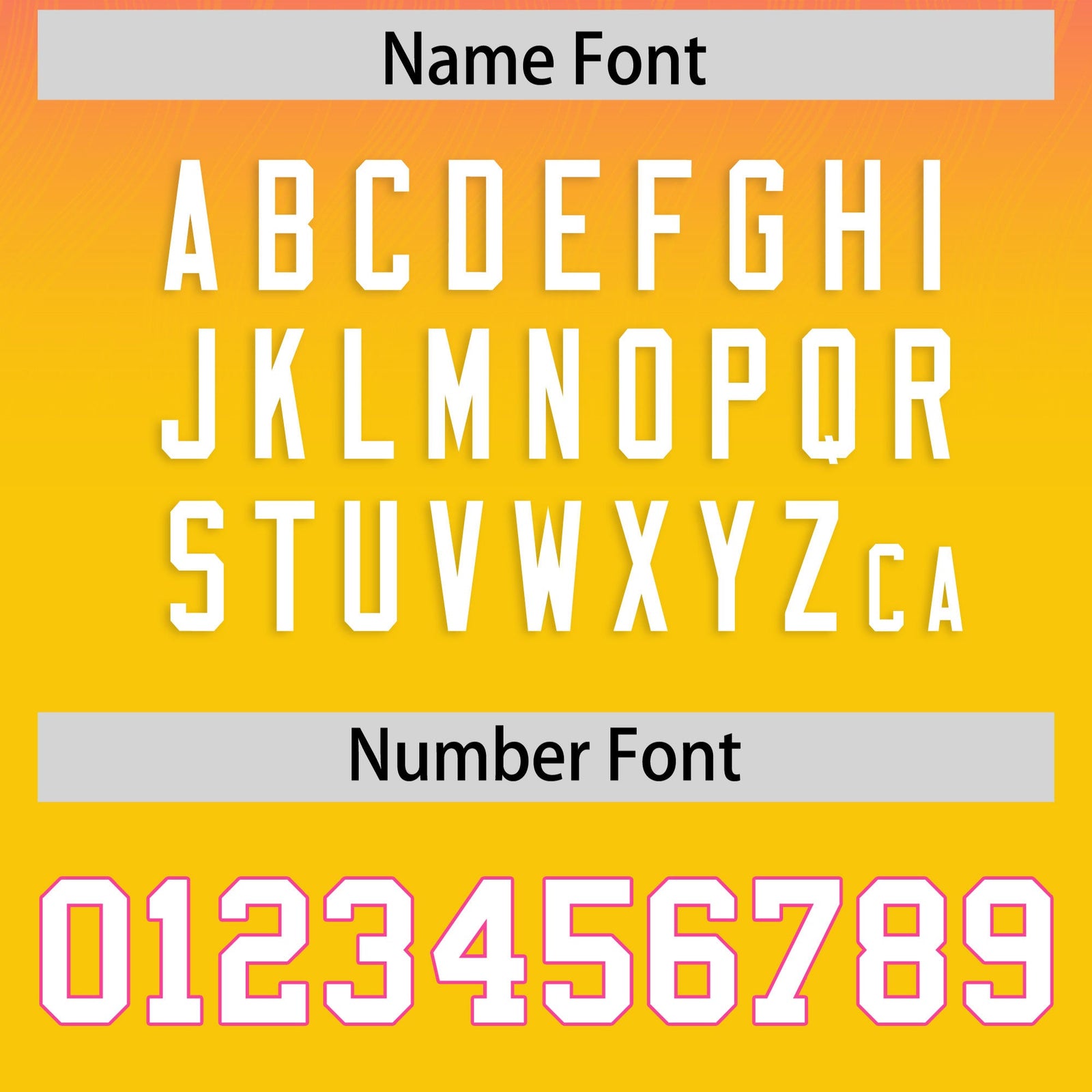 Custom Pink Gold Gradient Fashion Outdoor Flag Football Jersey