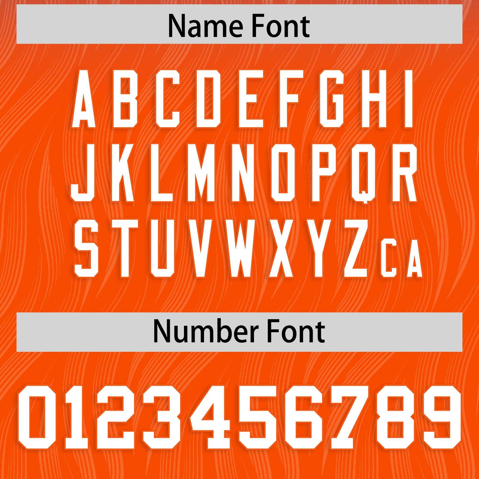 Custom Royal Orange Gradient Fashion Outdoor Flag Football Jersey