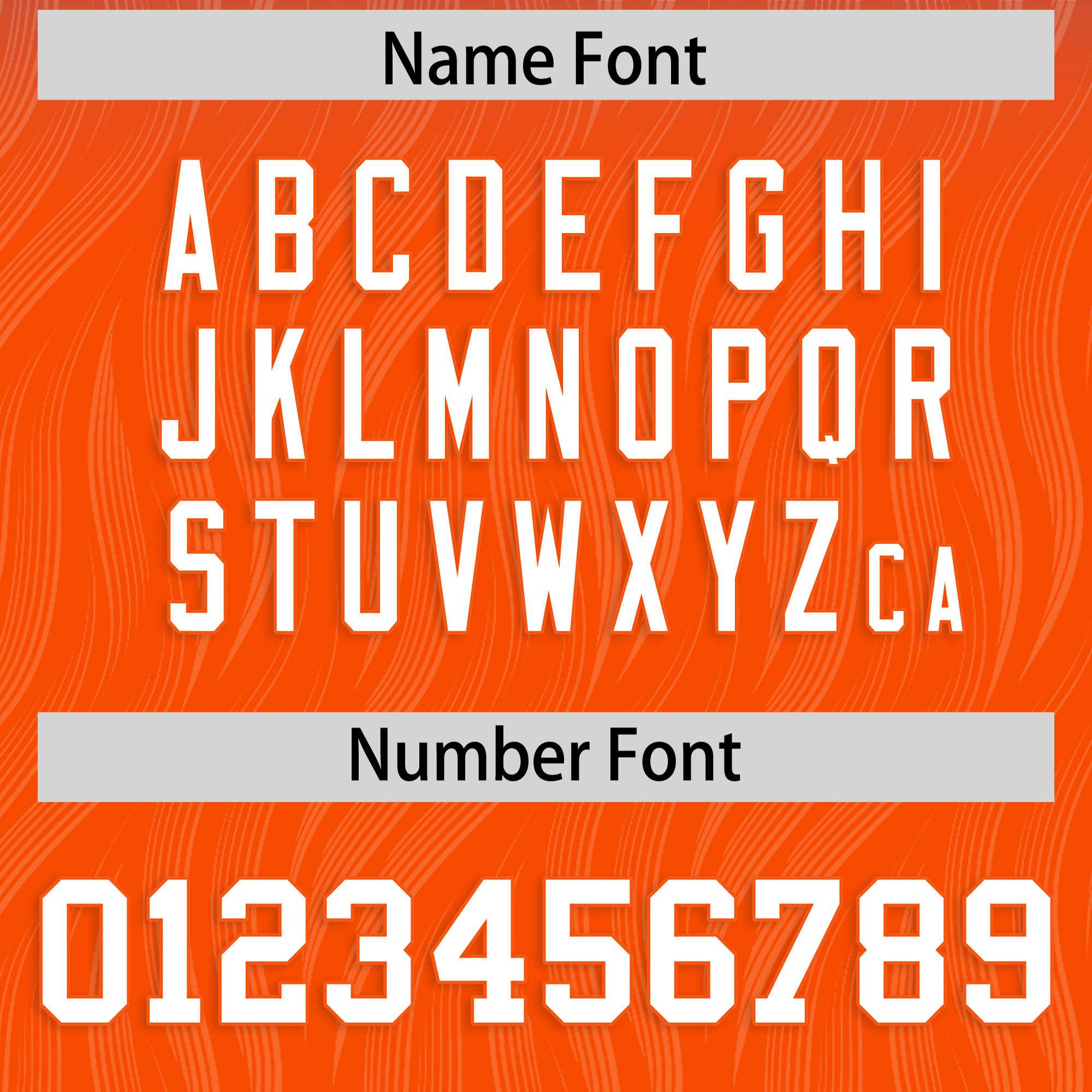 Custom Royal Orange Gradient Fashion Outdoor Flag Football Jersey