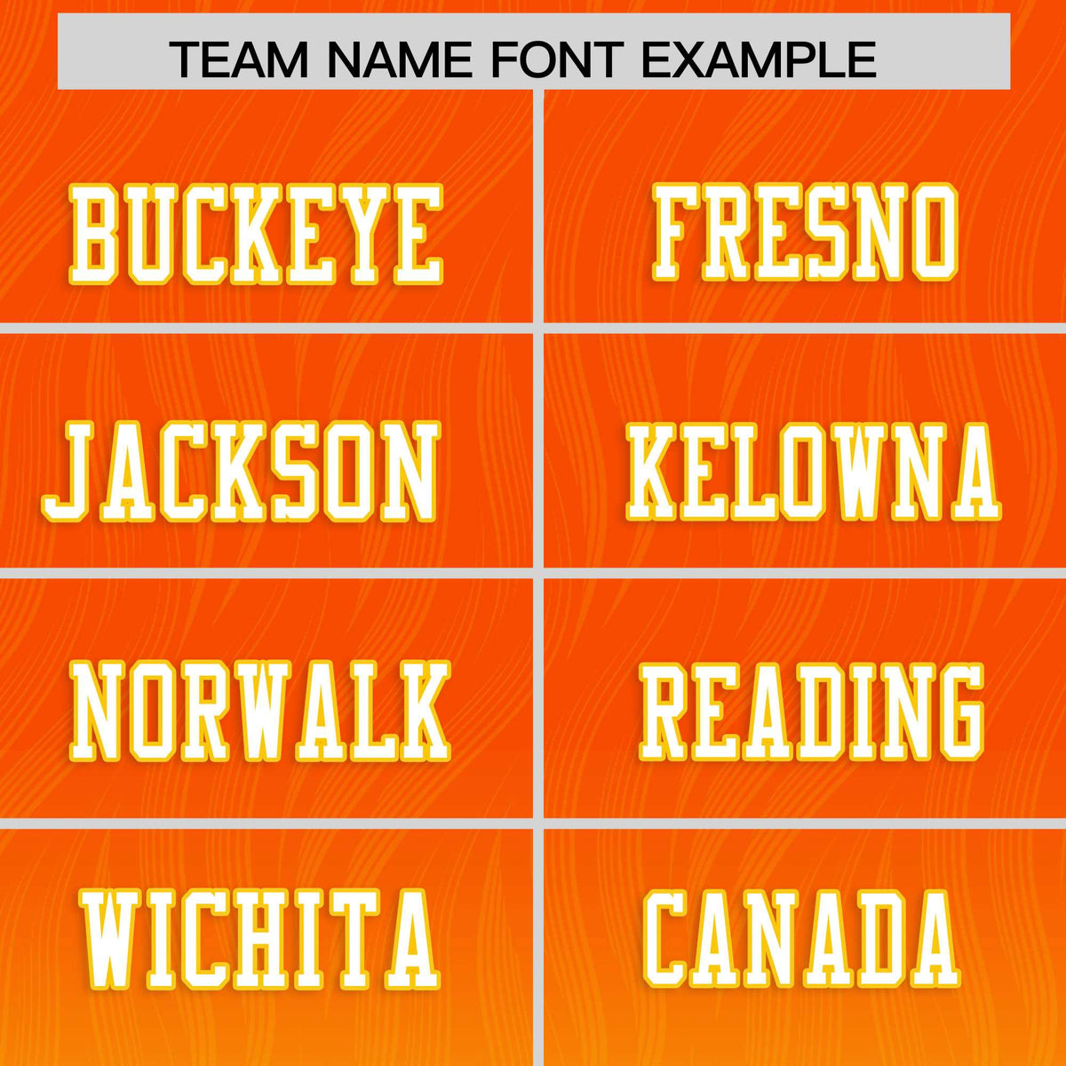 Custom Orange Gold Gradient Fashion Outdoor Flag Football Jersey