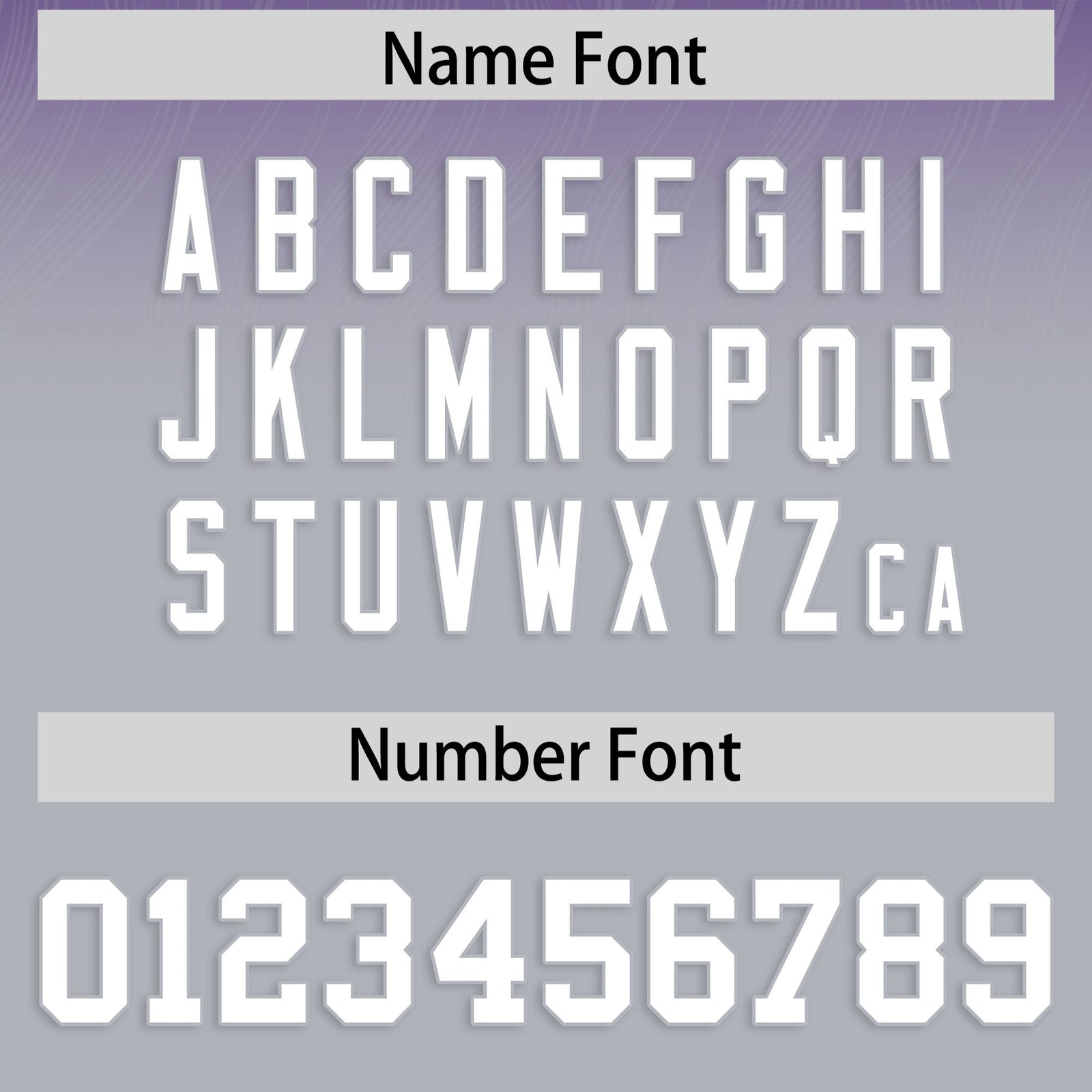 Custom Purple Gray Gradient Fashion Outdoor Flag Football Jersey