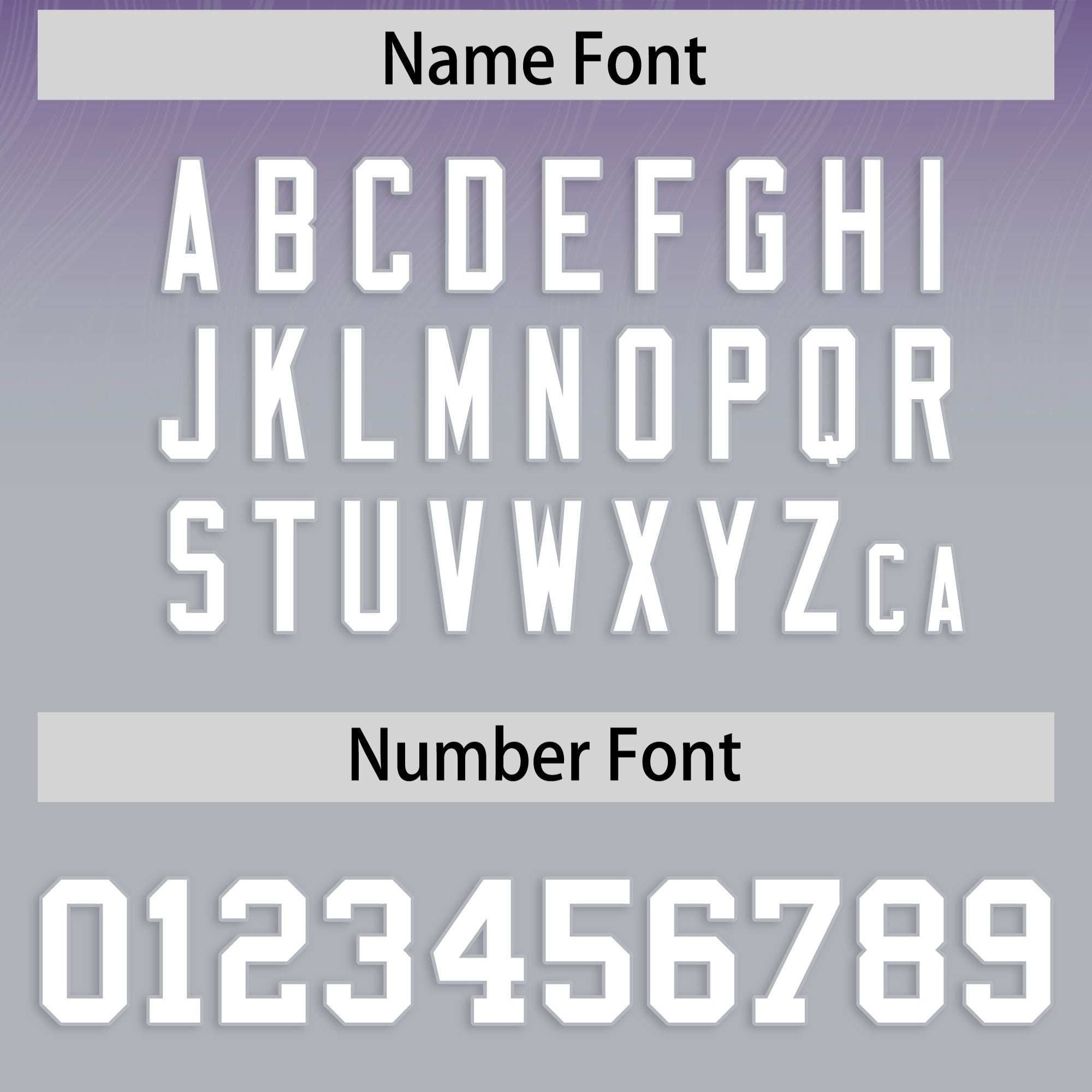 Custom Purple Gray Gradient Fashion Outdoor Flag Football Jersey