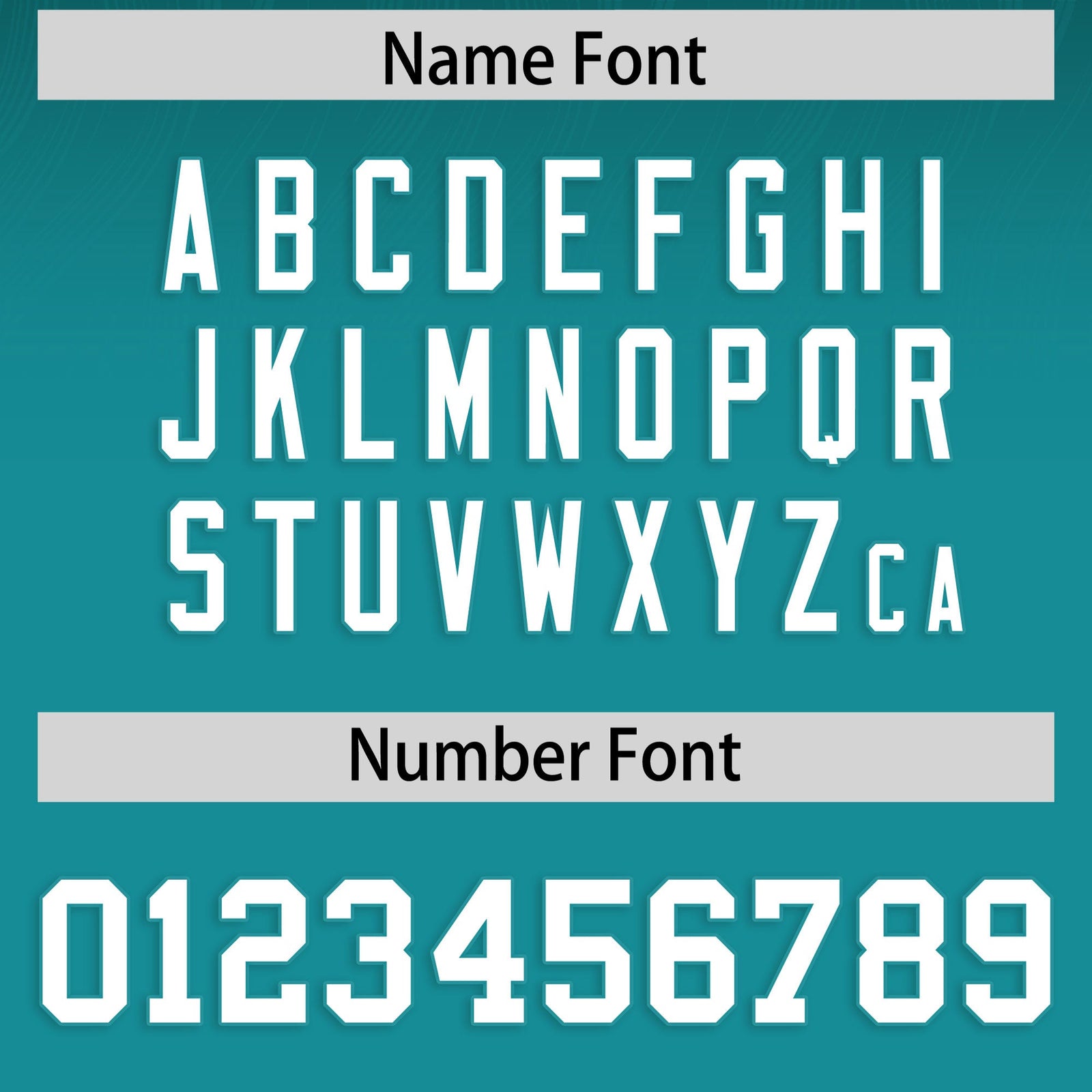 Custom Midnight Green Aqua Gradient Fashion Outdoor Flag Football Jersey