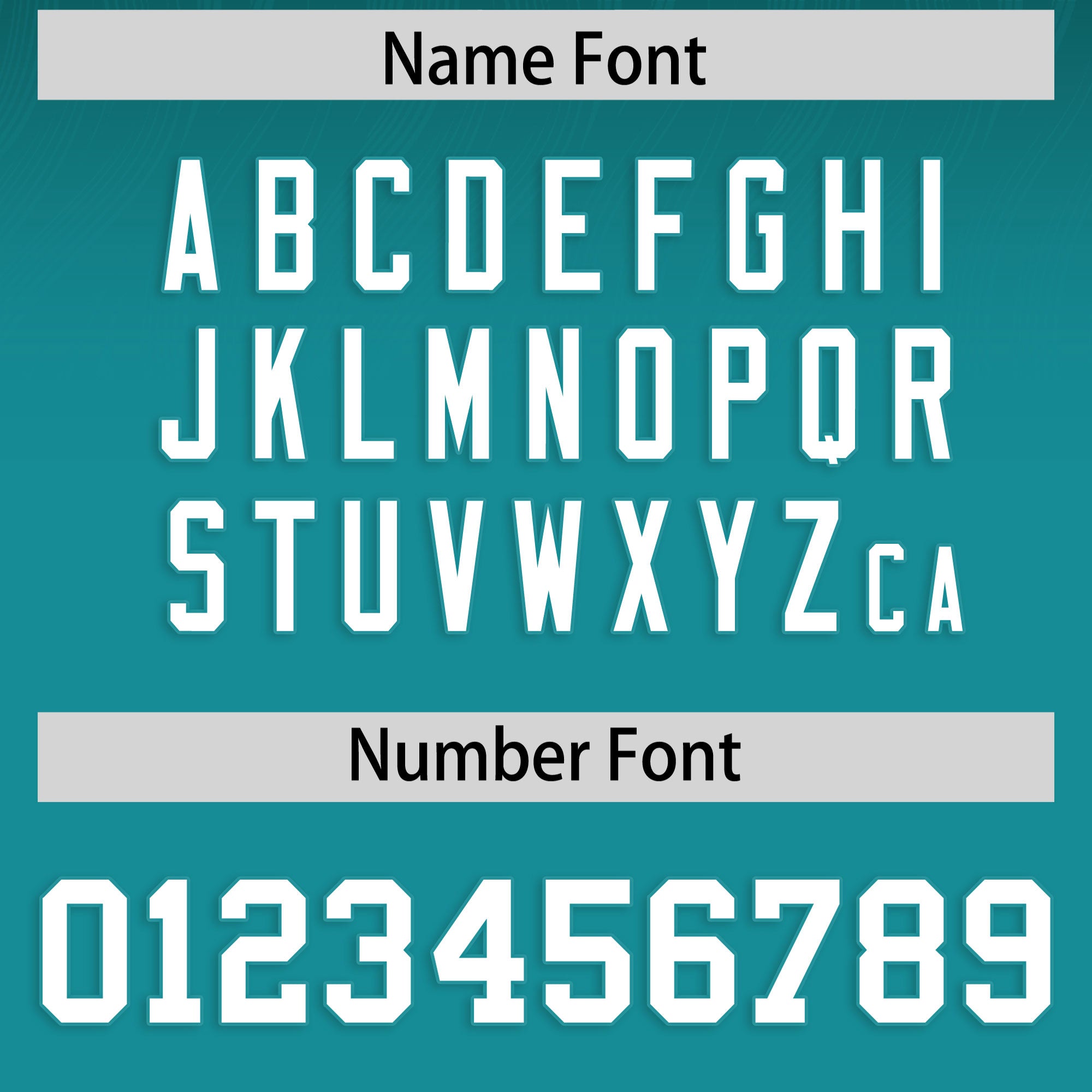 Custom Midnight Green Aqua Gradient Fashion Outdoor Flag Football Jersey