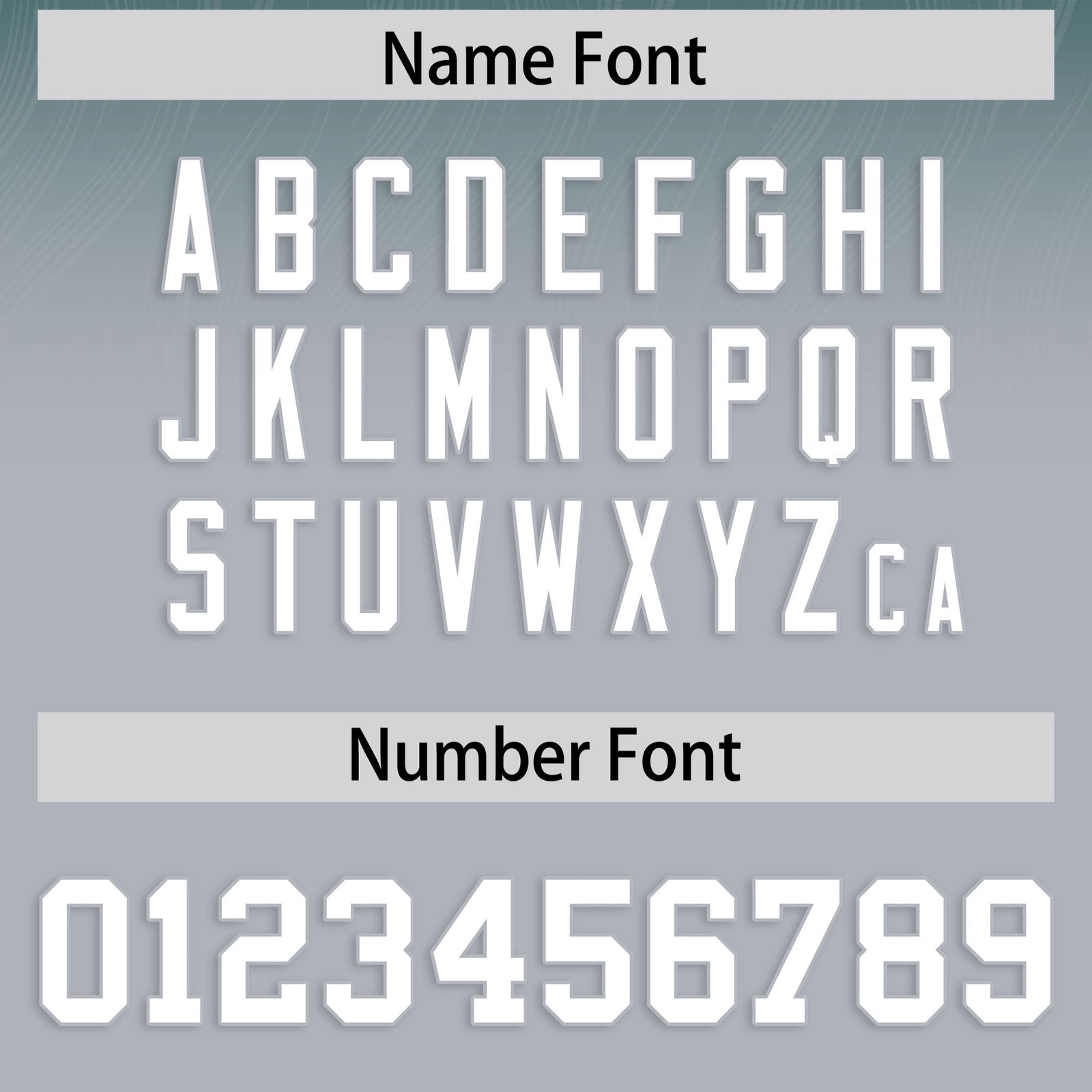 Custom Midnight Green Gray Gradient Fashion Outdoor Flag Football Jersey