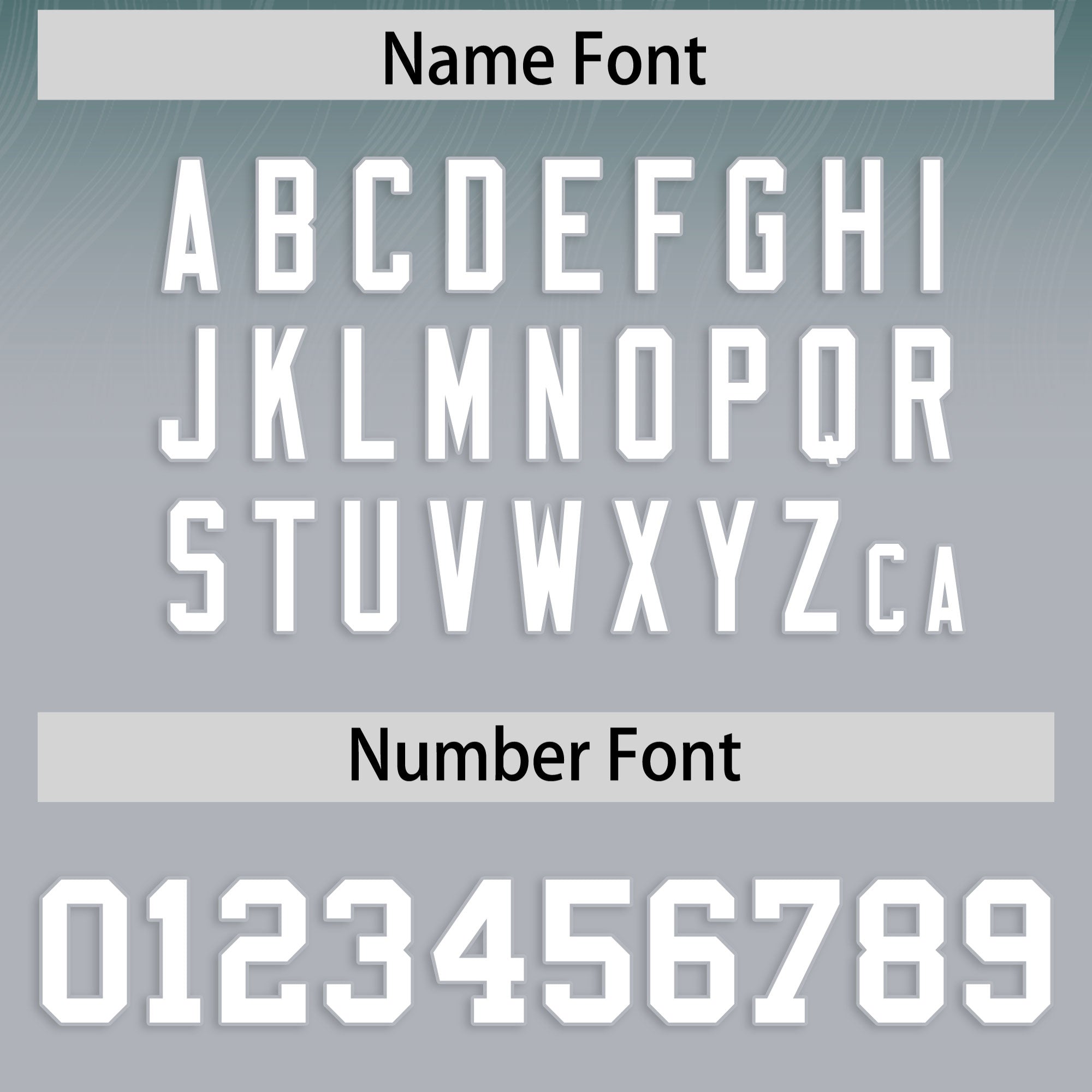 Custom Midnight Green Gray Gradient Fashion Outdoor Flag Football Jersey