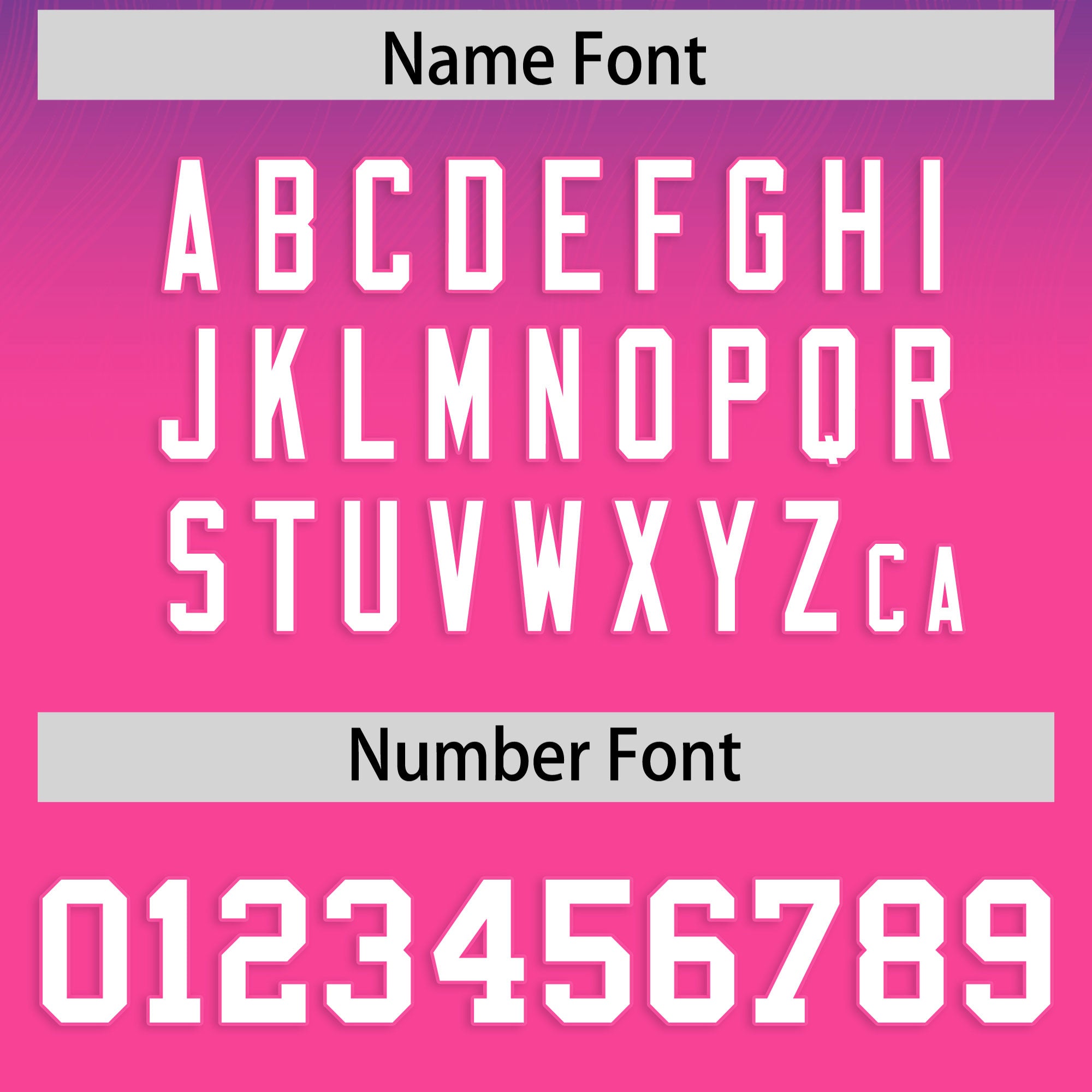 Custom Royal Pink Gradient Fashion Outdoor Flag Football Jersey