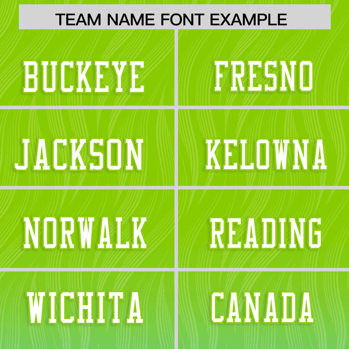 Custom Neon Green Bright Green Gradient Fashion Outdoor Flag Football Jersey